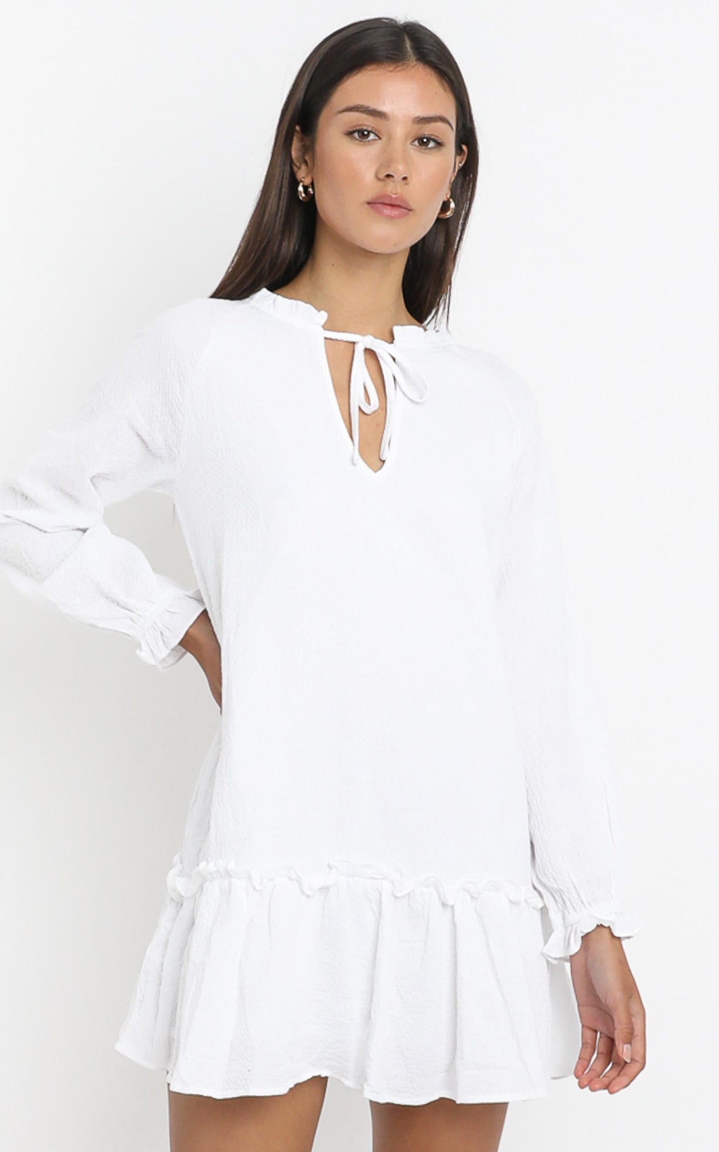 Mari Dress in White