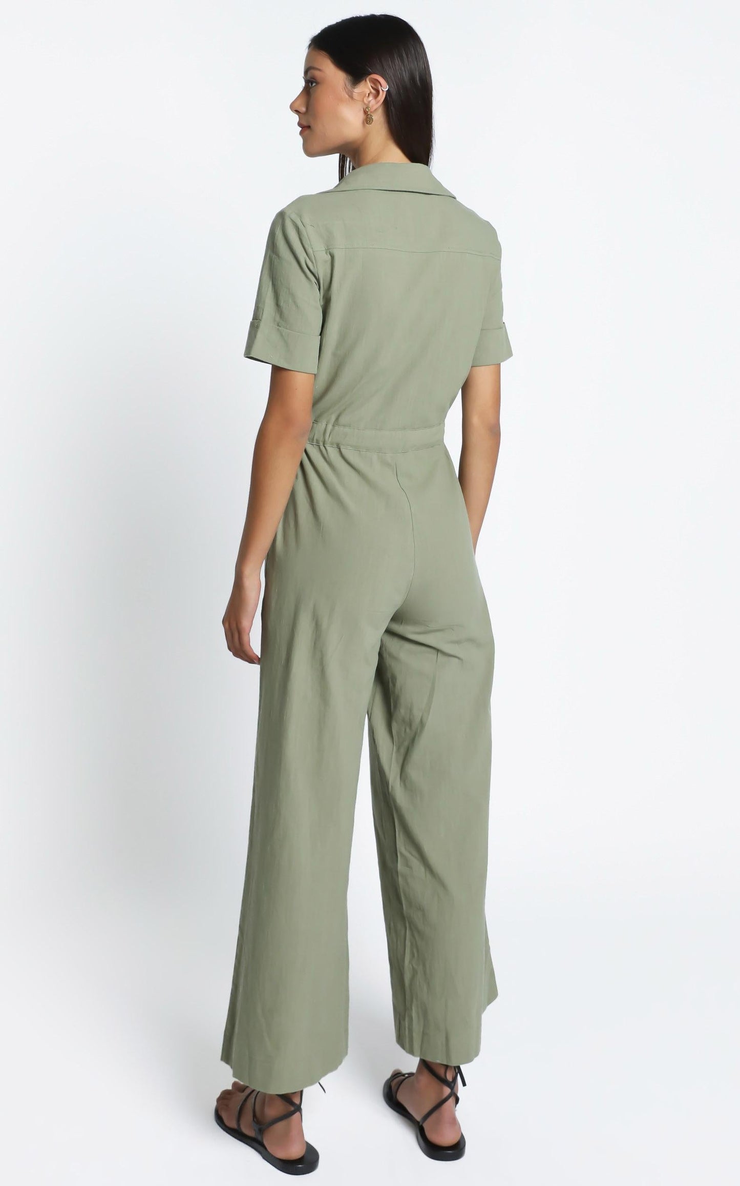 Marinie Jumpsuit in Khaki