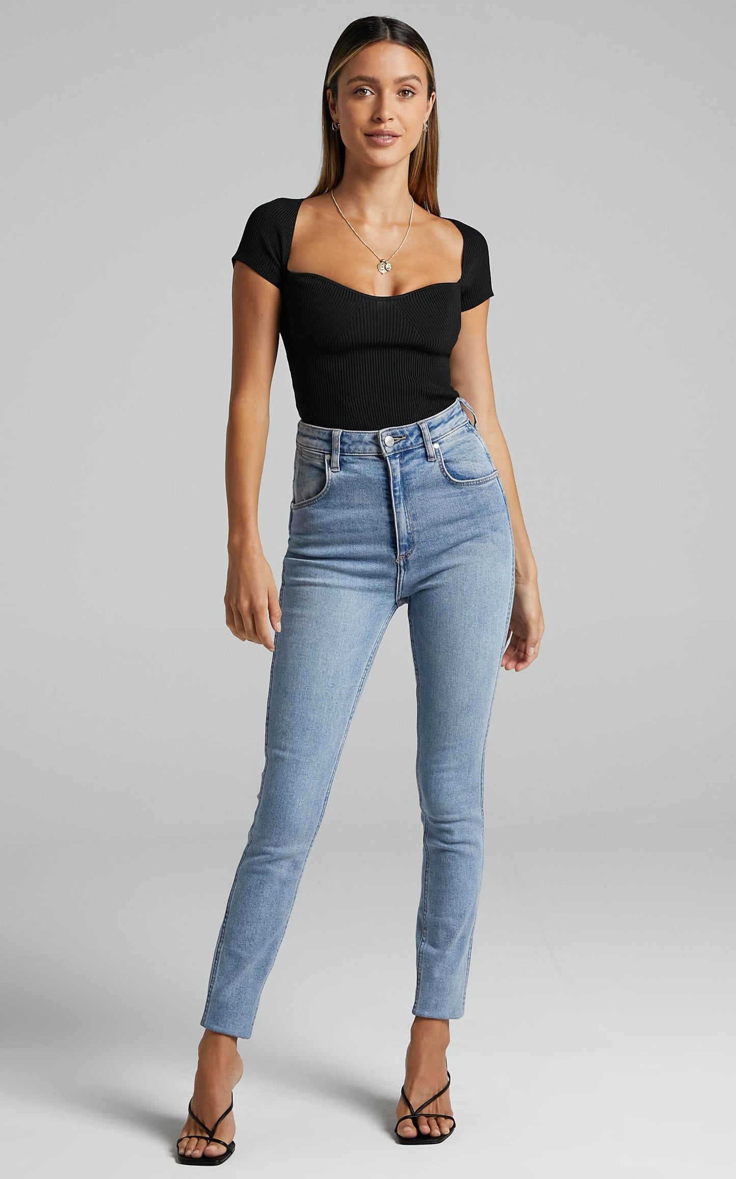 Marisa Knit Top in Black