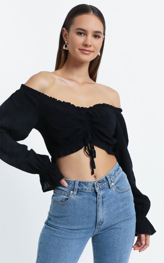 Marlo Top in Black