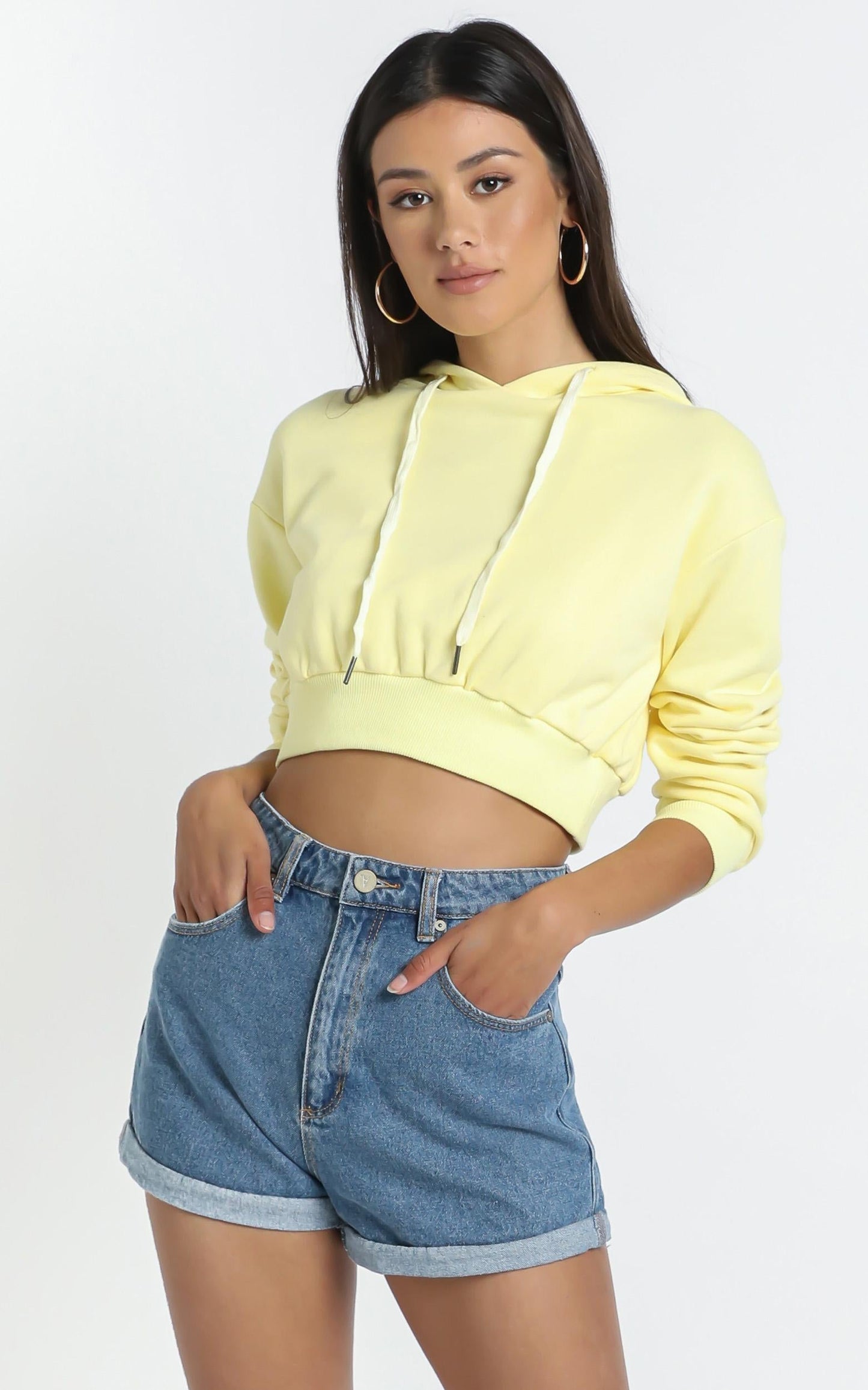 Martigues Hoodie in Yellow
