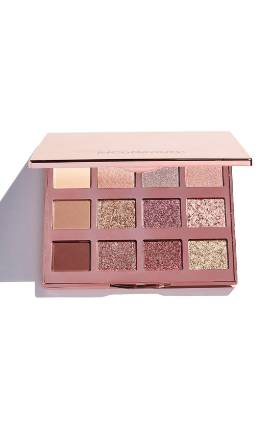 MCoBeauty - The Beauty Edit Eyeshadow Palette In Rose Gold