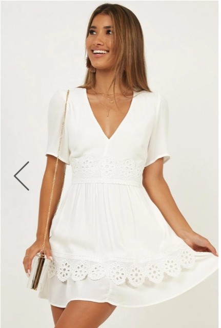 Me Before You Dress In White
