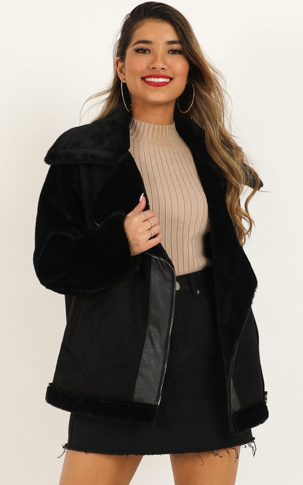 Meaningful Moment Jacket In Black