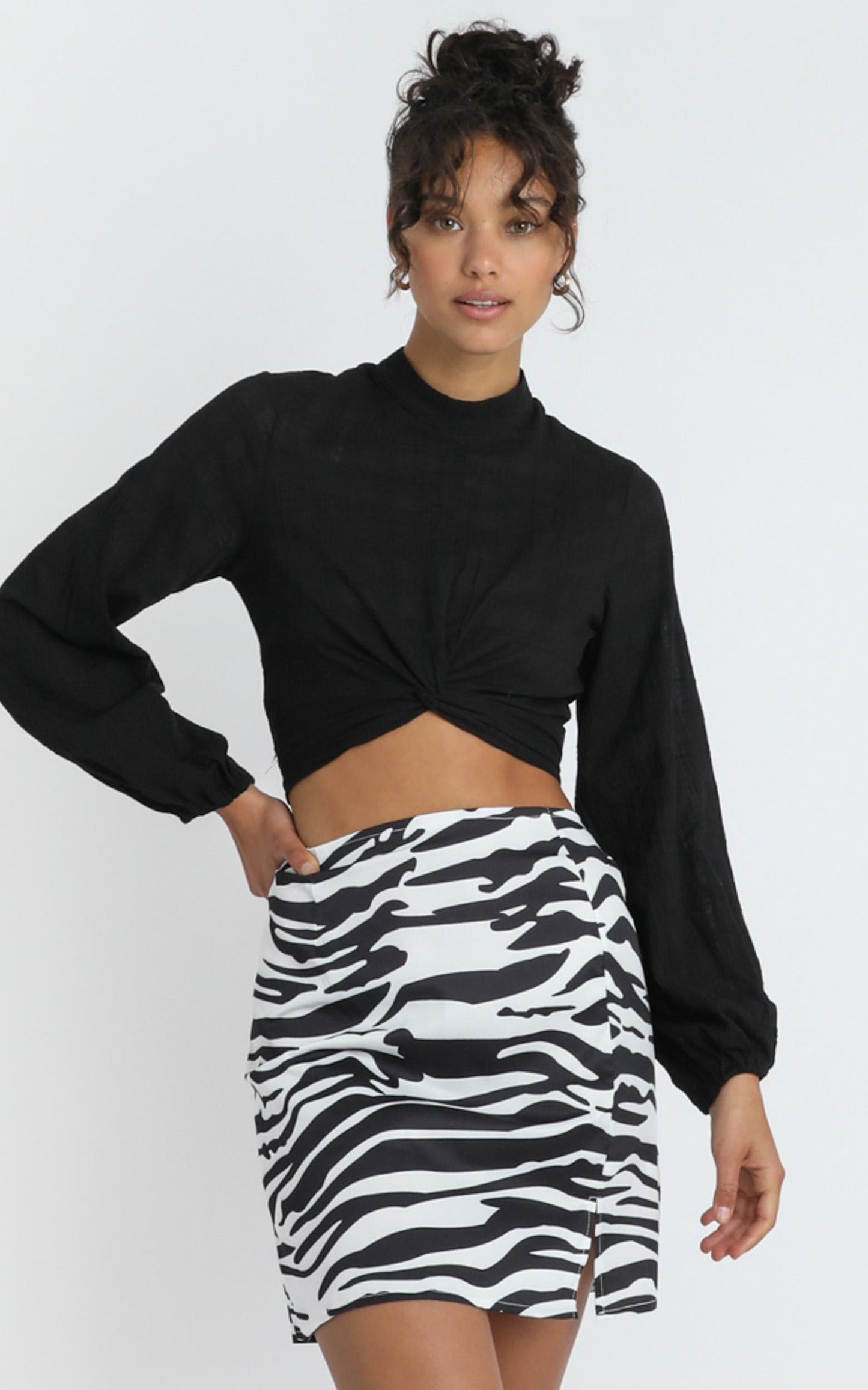 Meara Top in Black