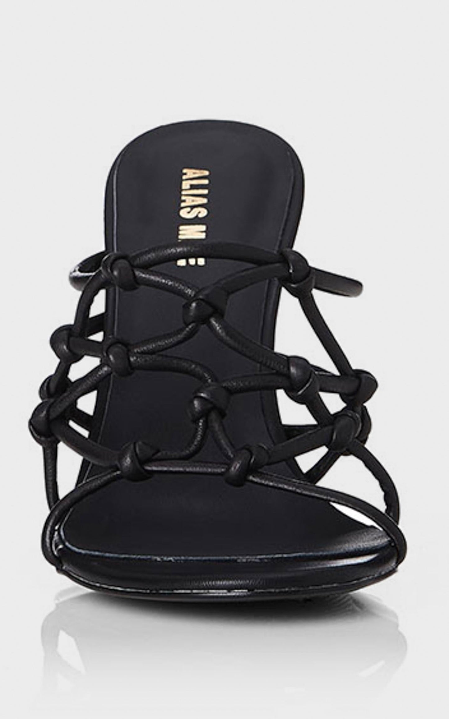 Alias Mae - Meg Heels in Black Leather