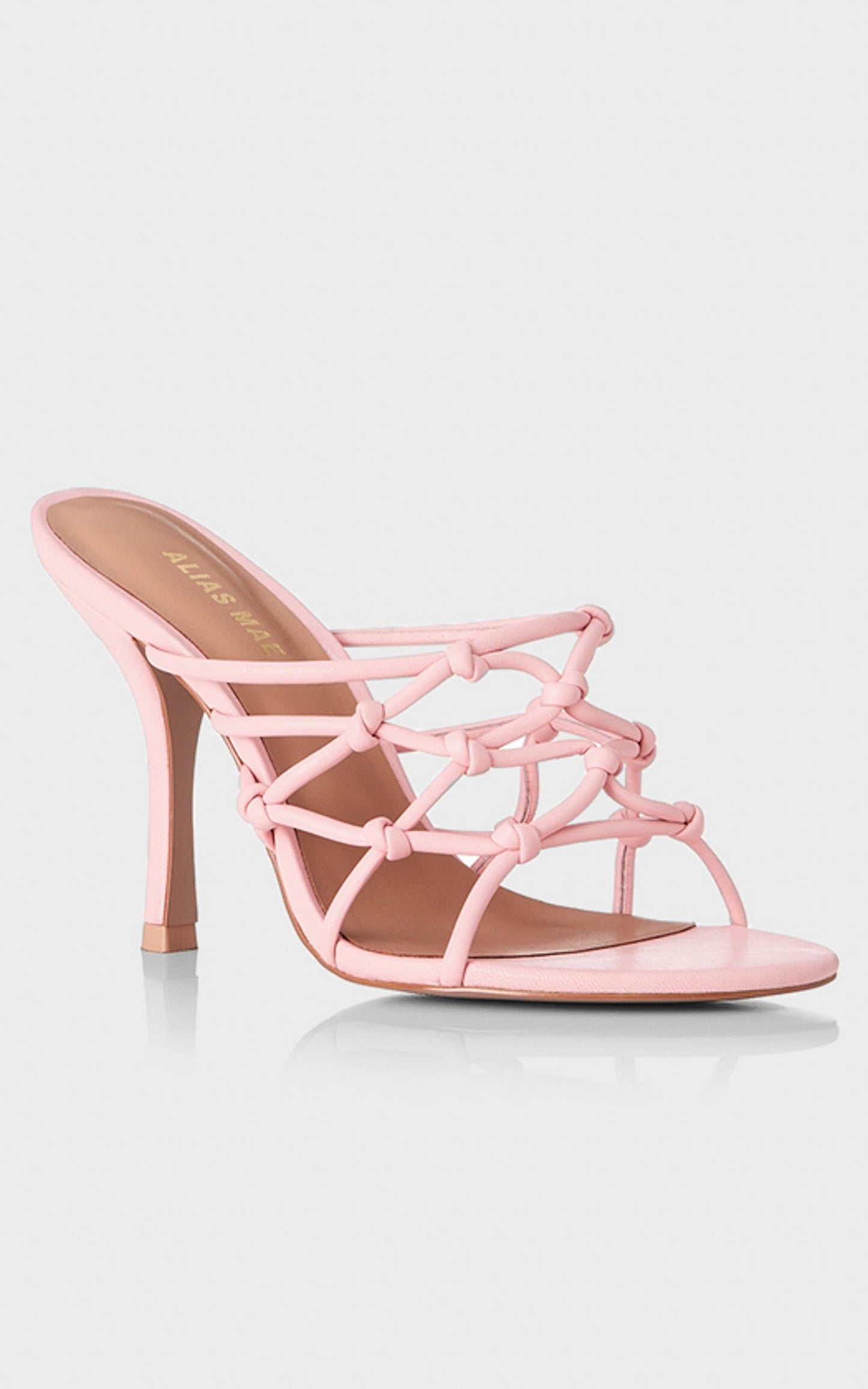 Alias Mae - Meg Heels in Pink Leather
