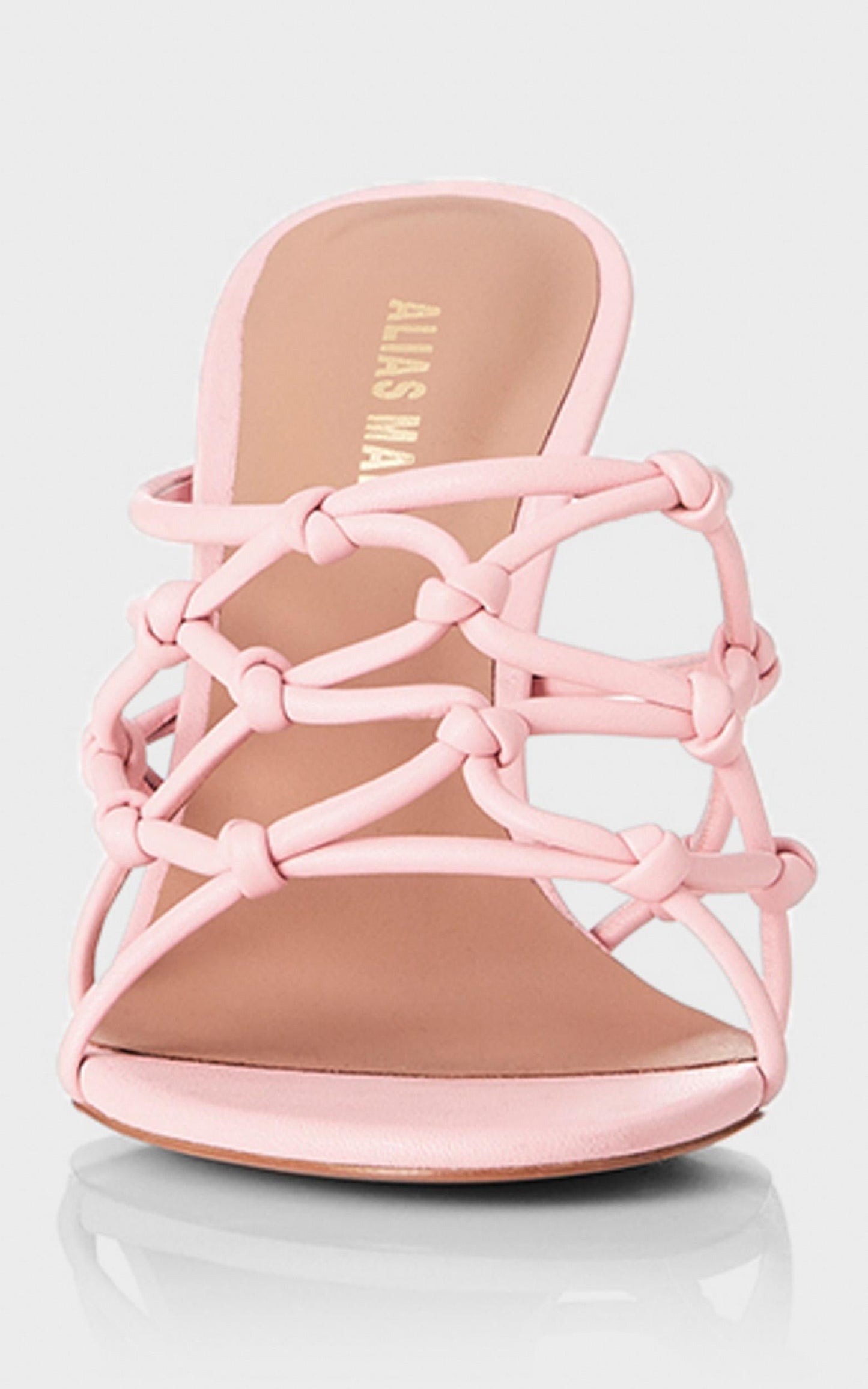 Alias Mae - Meg Heels in Pink Leather