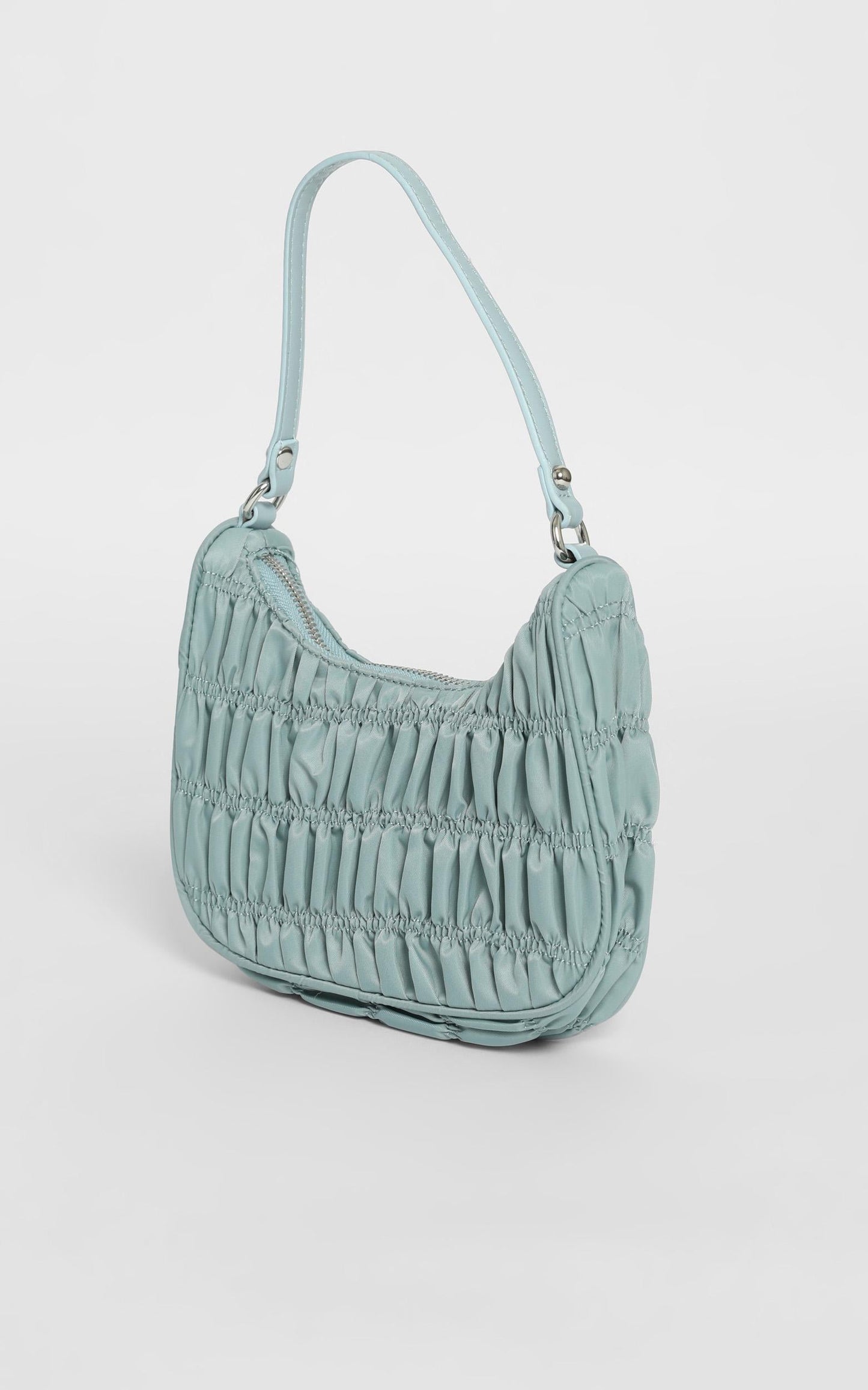 Georgia Mae - The Melrose Bag in Soft Blue Nylon
