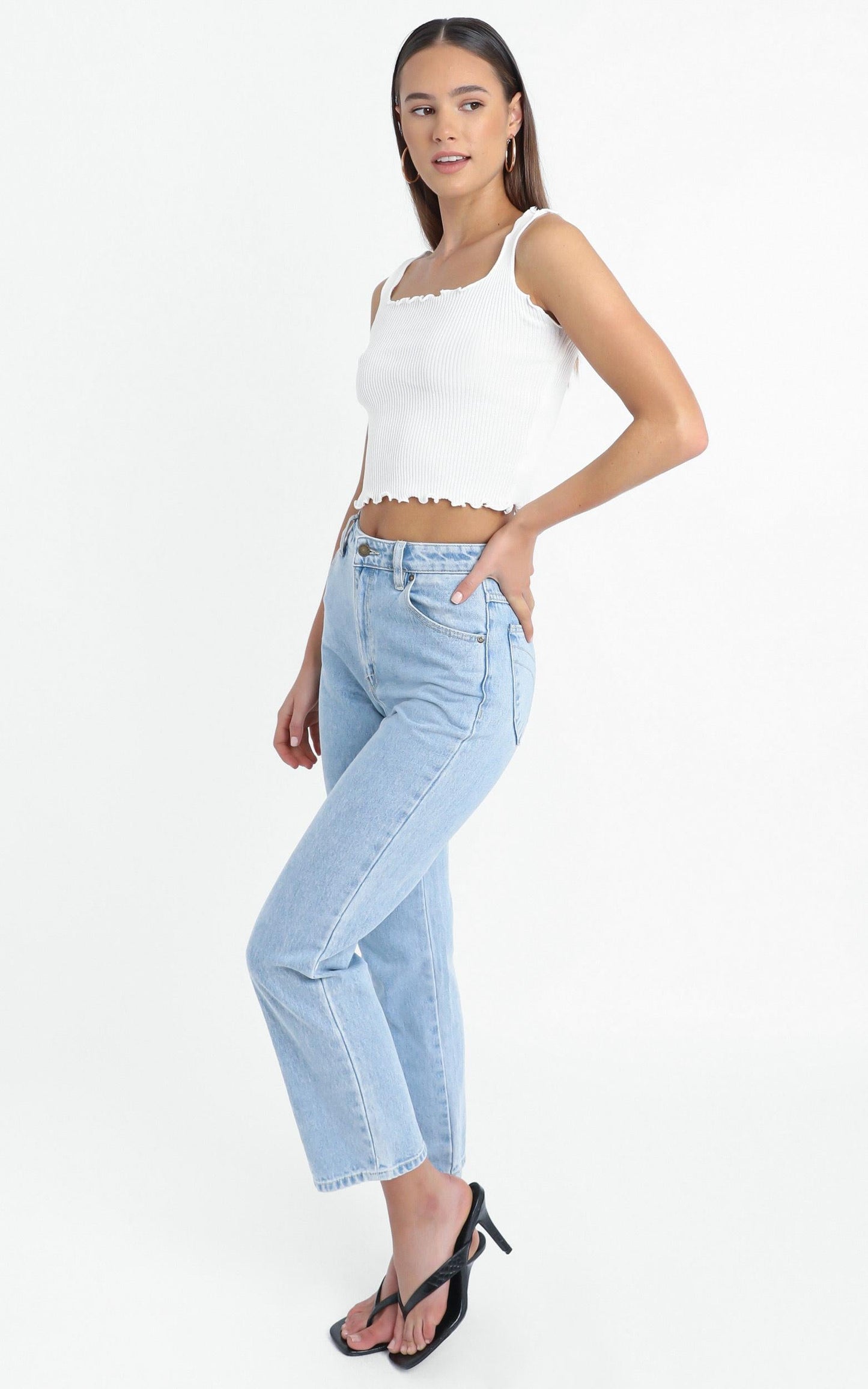 Mercado Top in White
