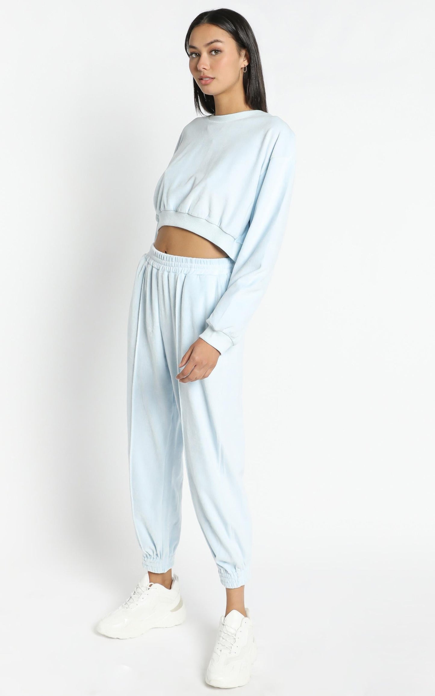 Merrick Sweat Pants in Pastel Blue