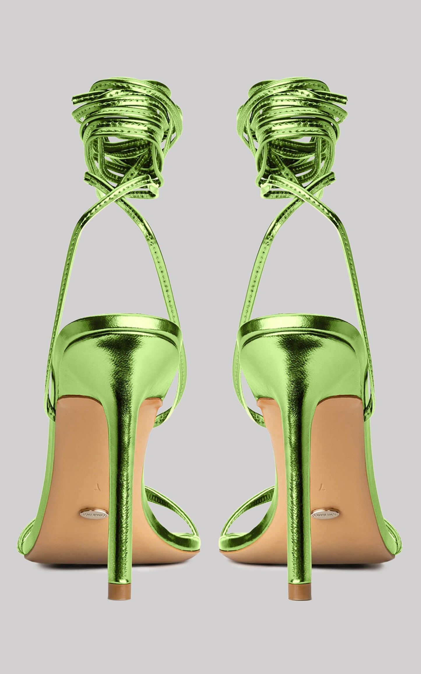 TONY BIANCO - MIAH HEELS in Lime Glimmer