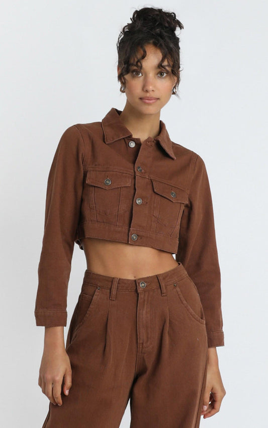 Lioness - The Mickey Jacket in Brown