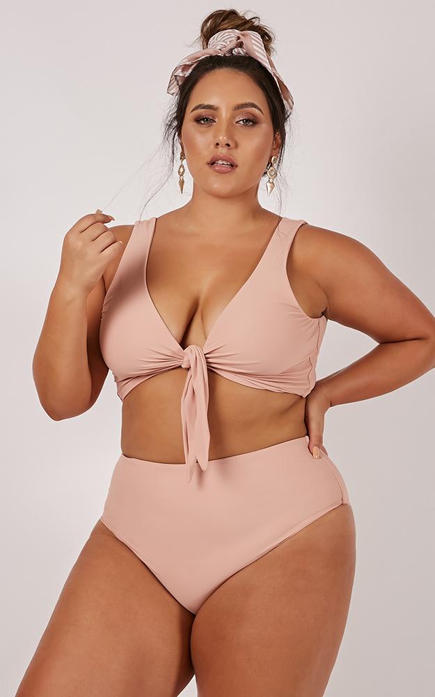 Mikayla Bikini Top In Blush
