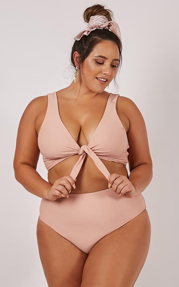 Mikayla Bikini Top In Blush