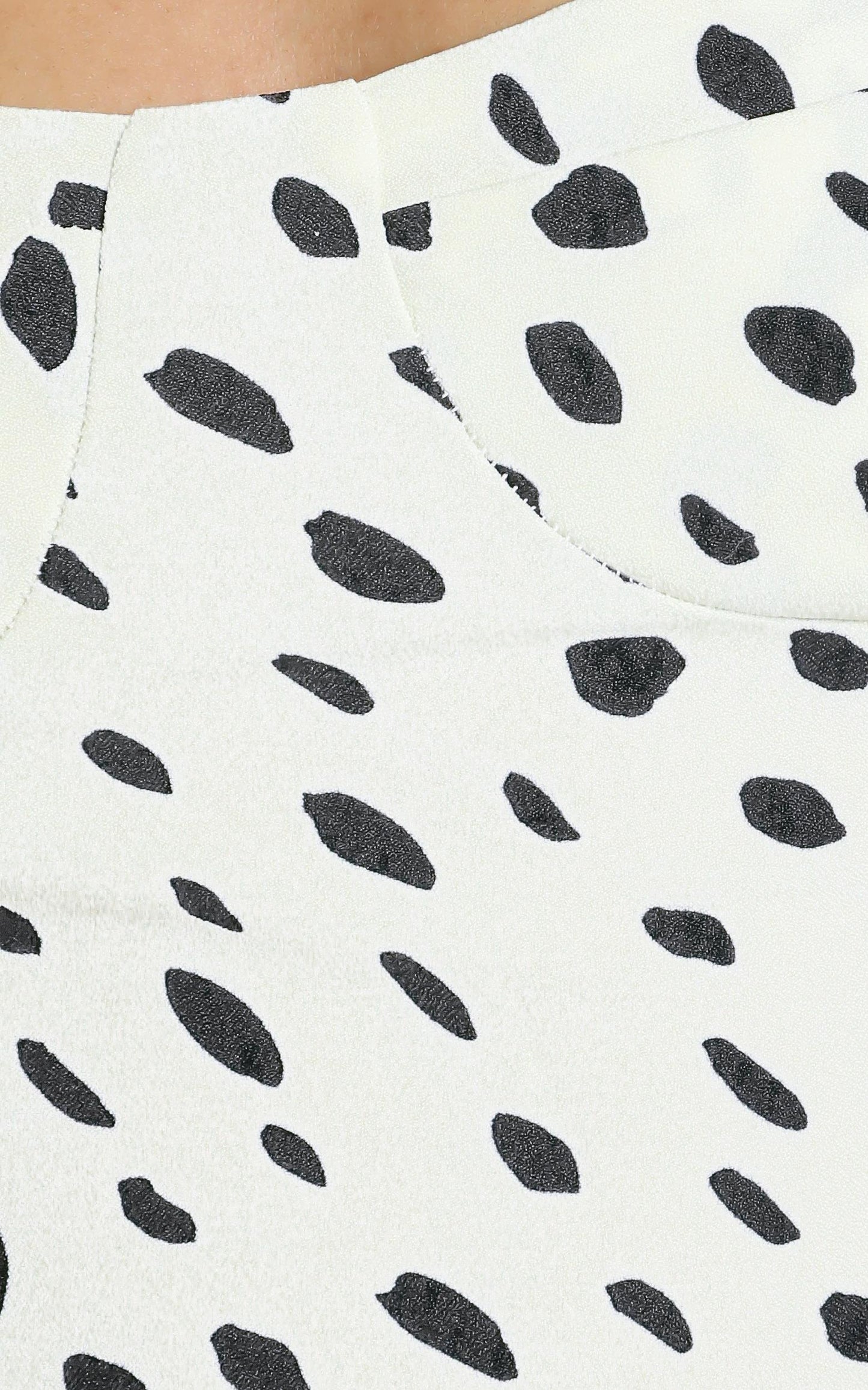 Miky top in Beige Spot