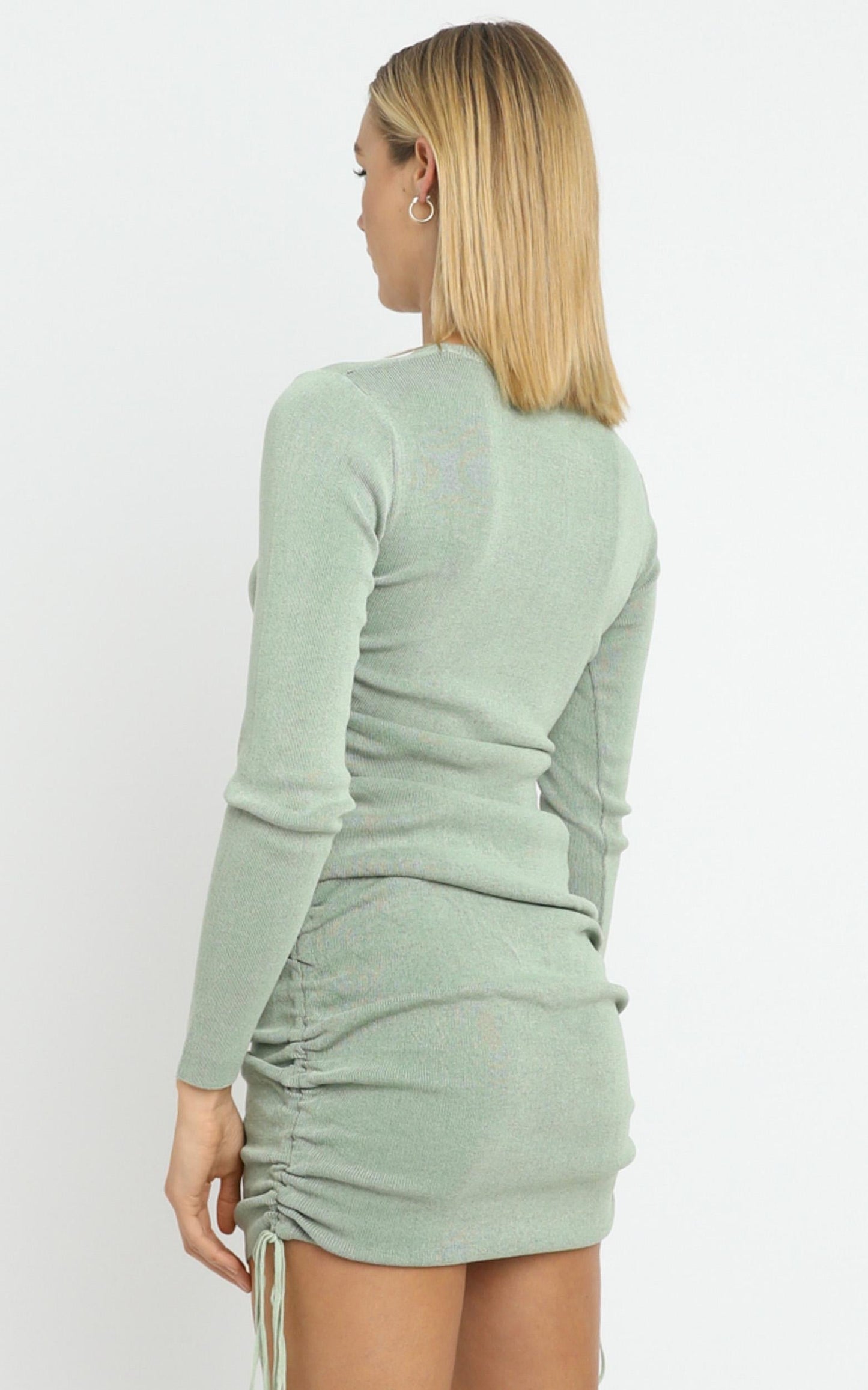 Lioness - Military Minds Long Sleeve Dress in Sage