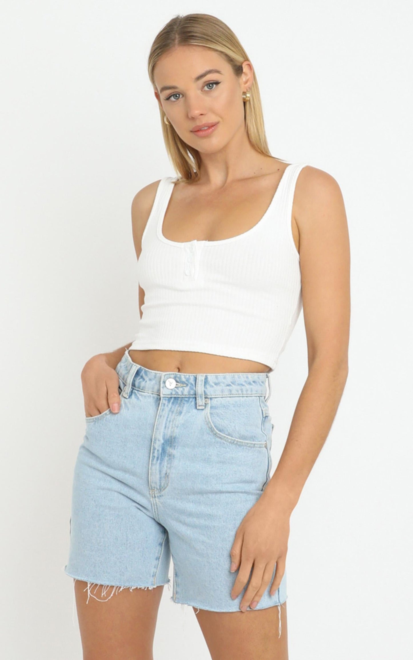 Miller Top in White