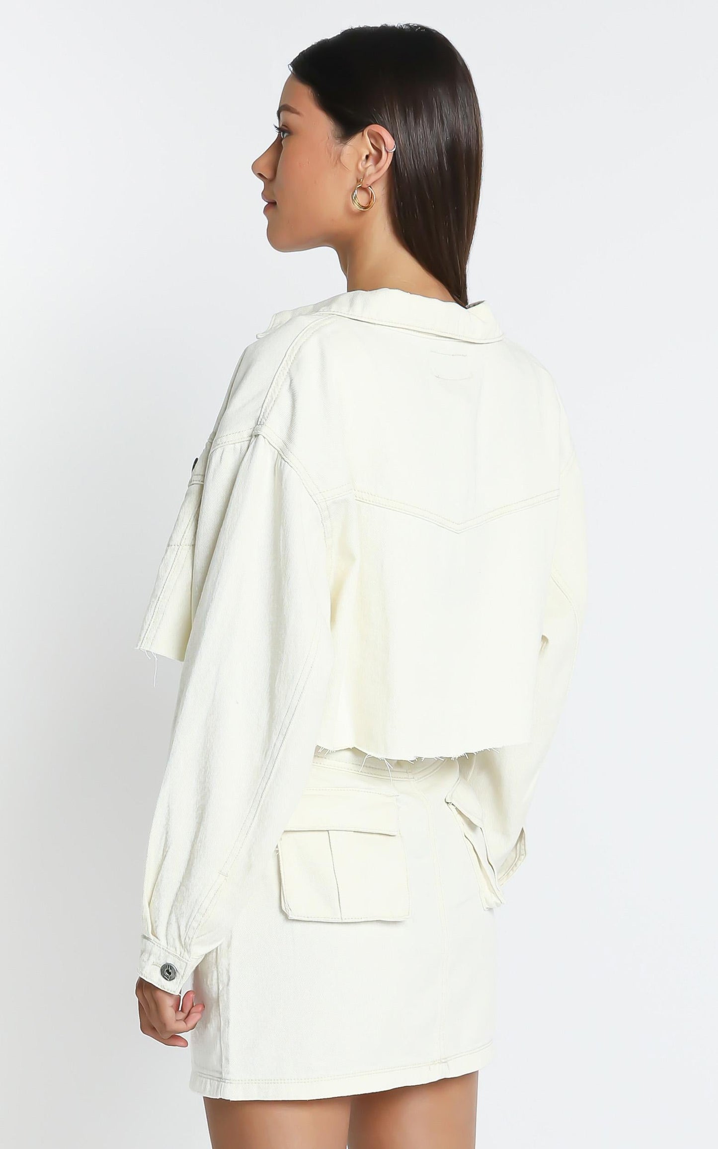 Milton Jacket in Ecru