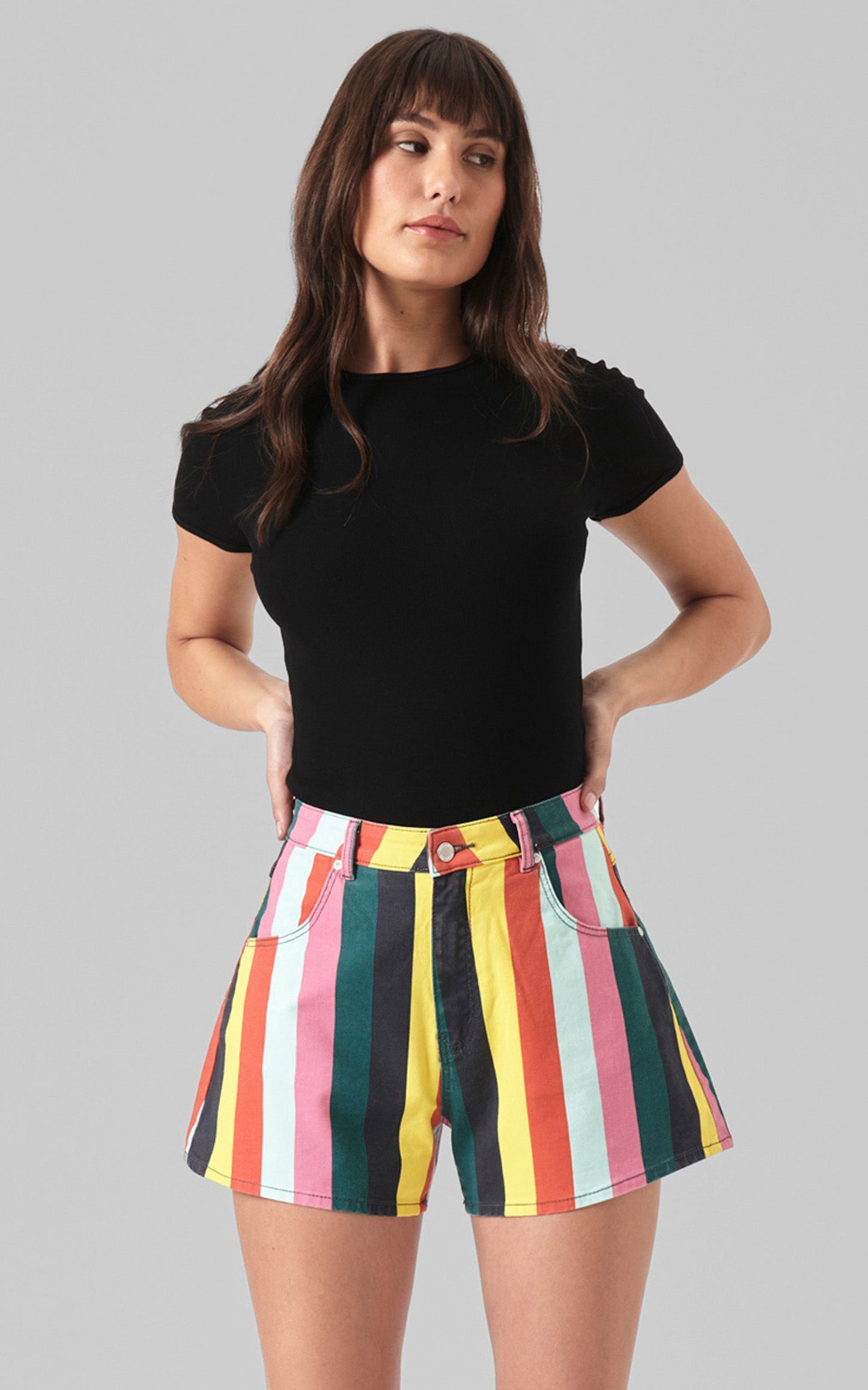 Rolla's - Mirage Short Covergirl in Summer Stripe