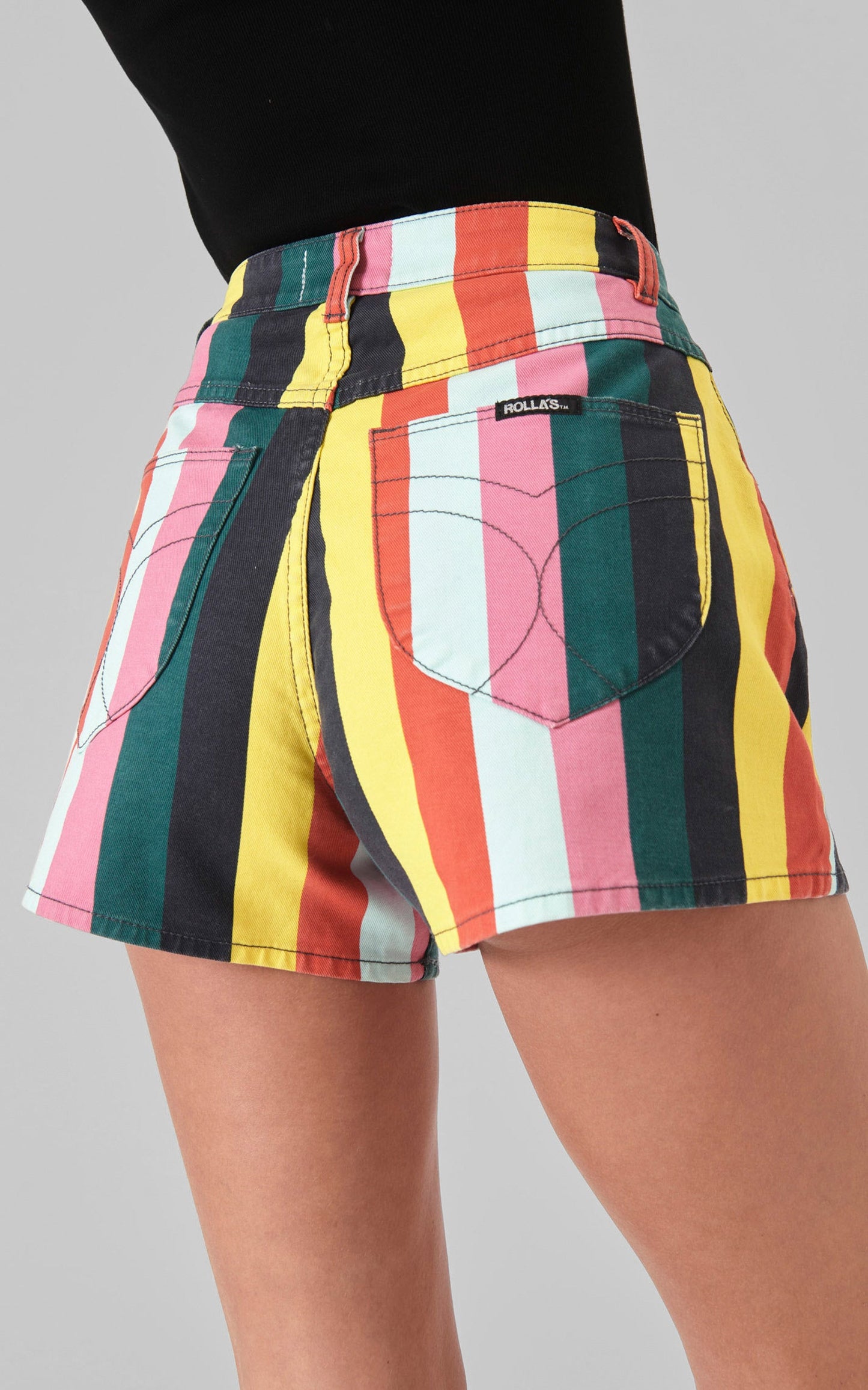 Rolla's - Mirage Short Covergirl in Summer Stripe