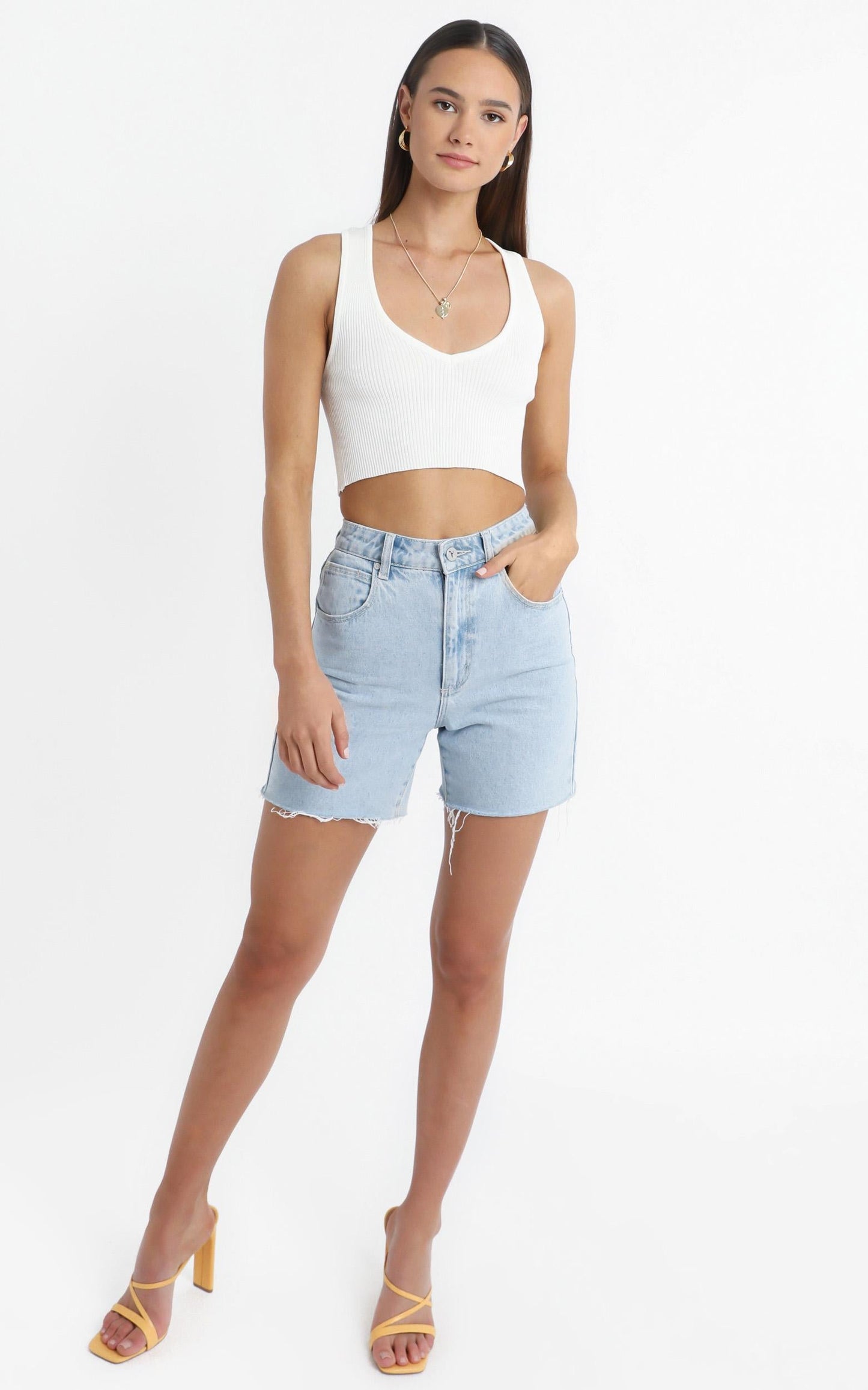 Mirel Top in White