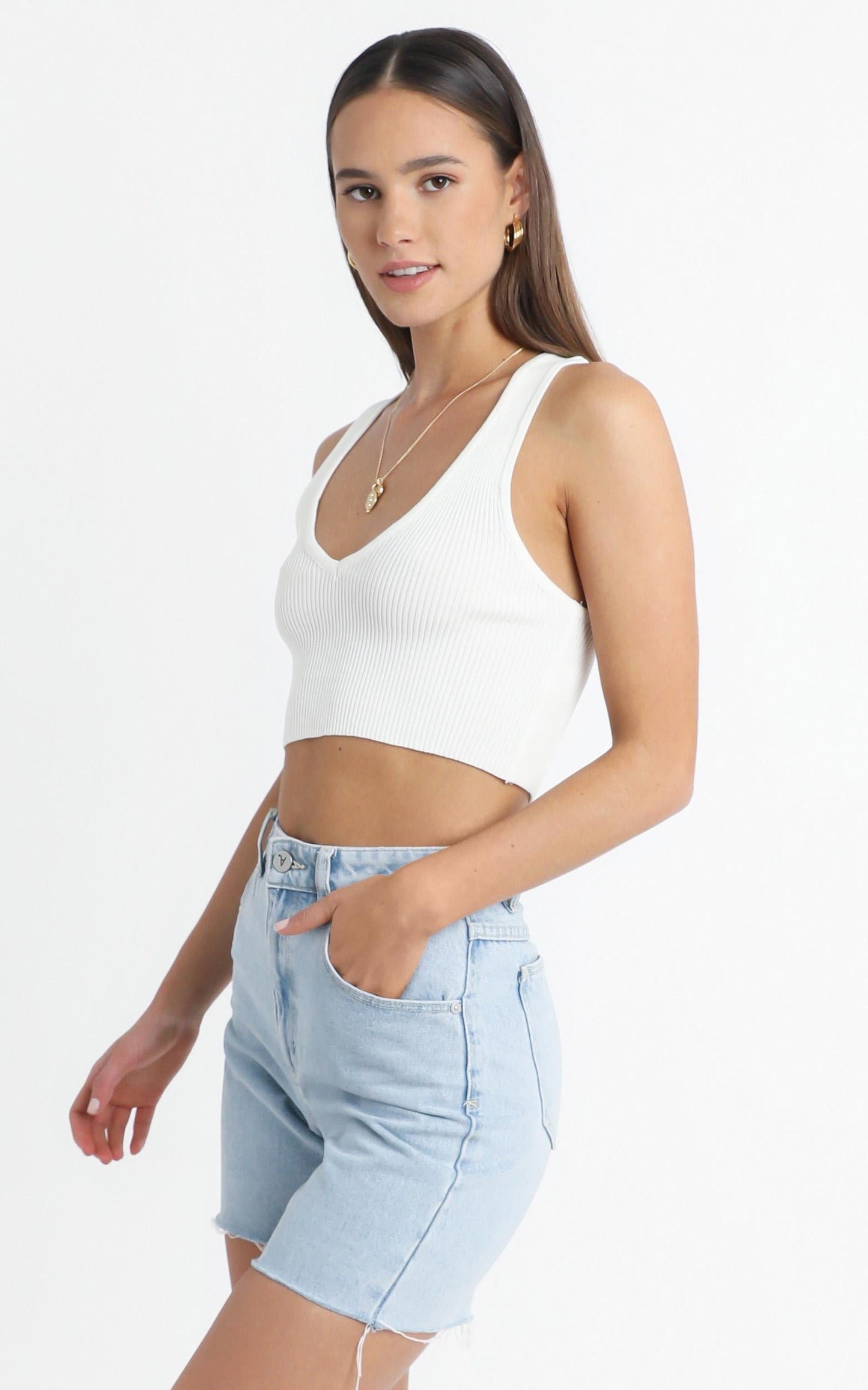 Mirel Top in White