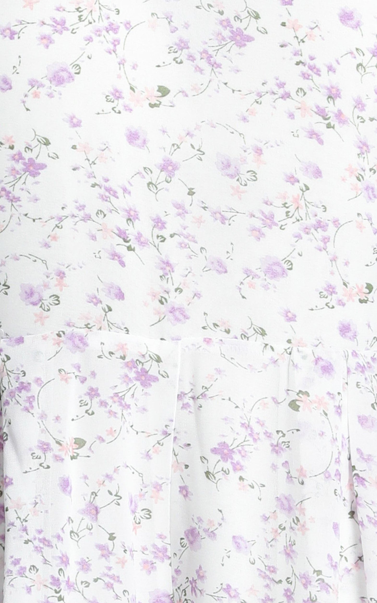 Mirror Of The Mind Playsuit In White Floral