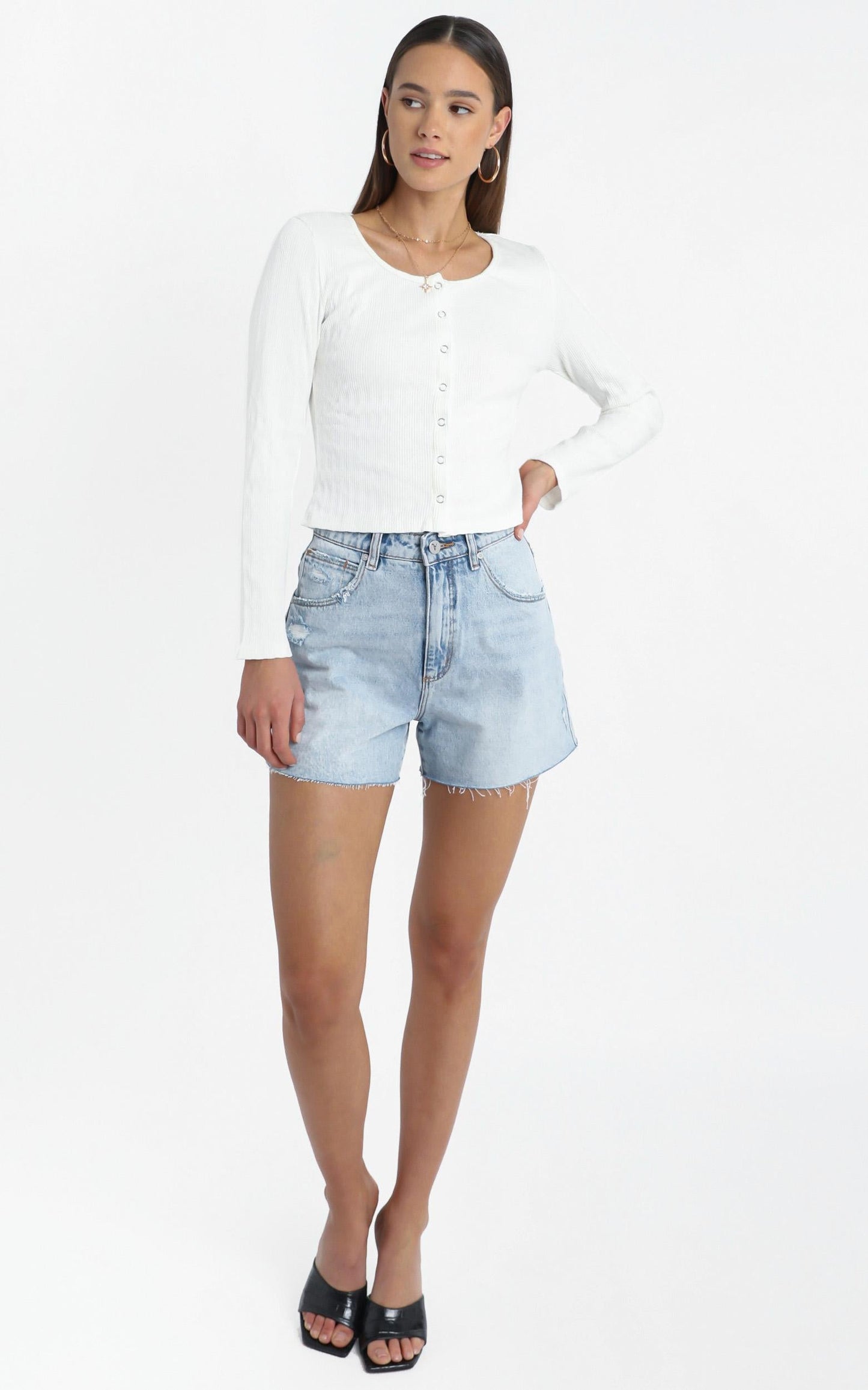 Barton Top in White