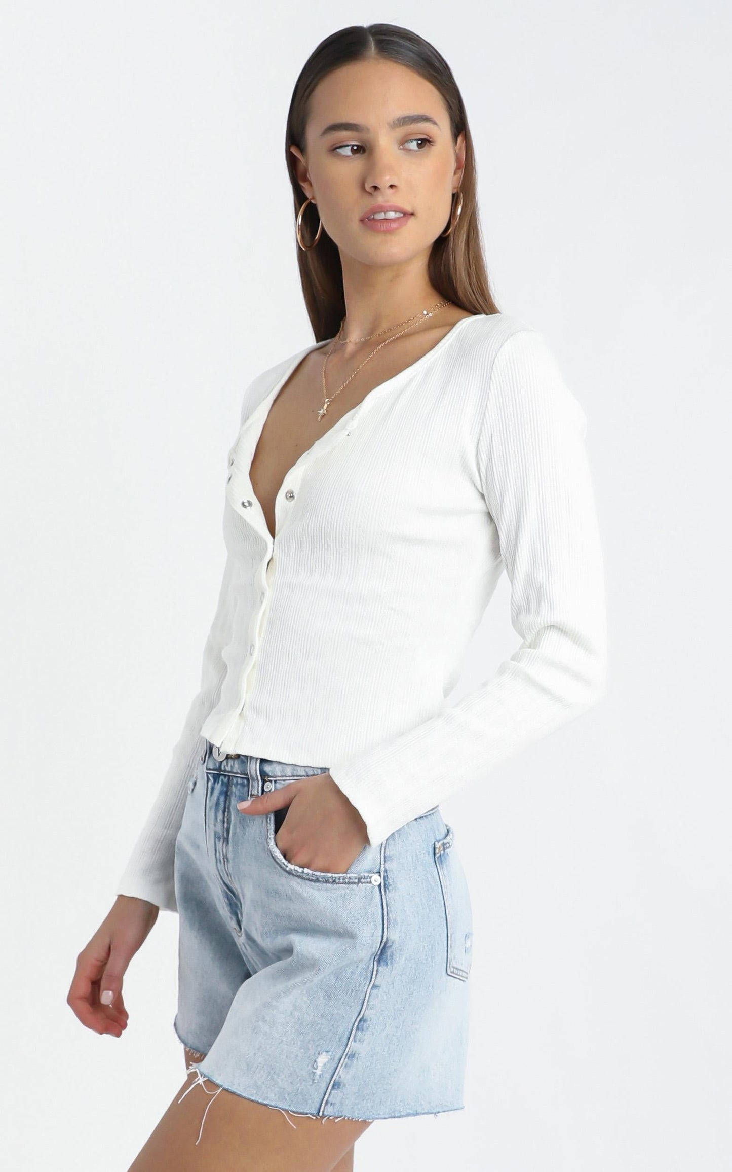 Barton Top in White