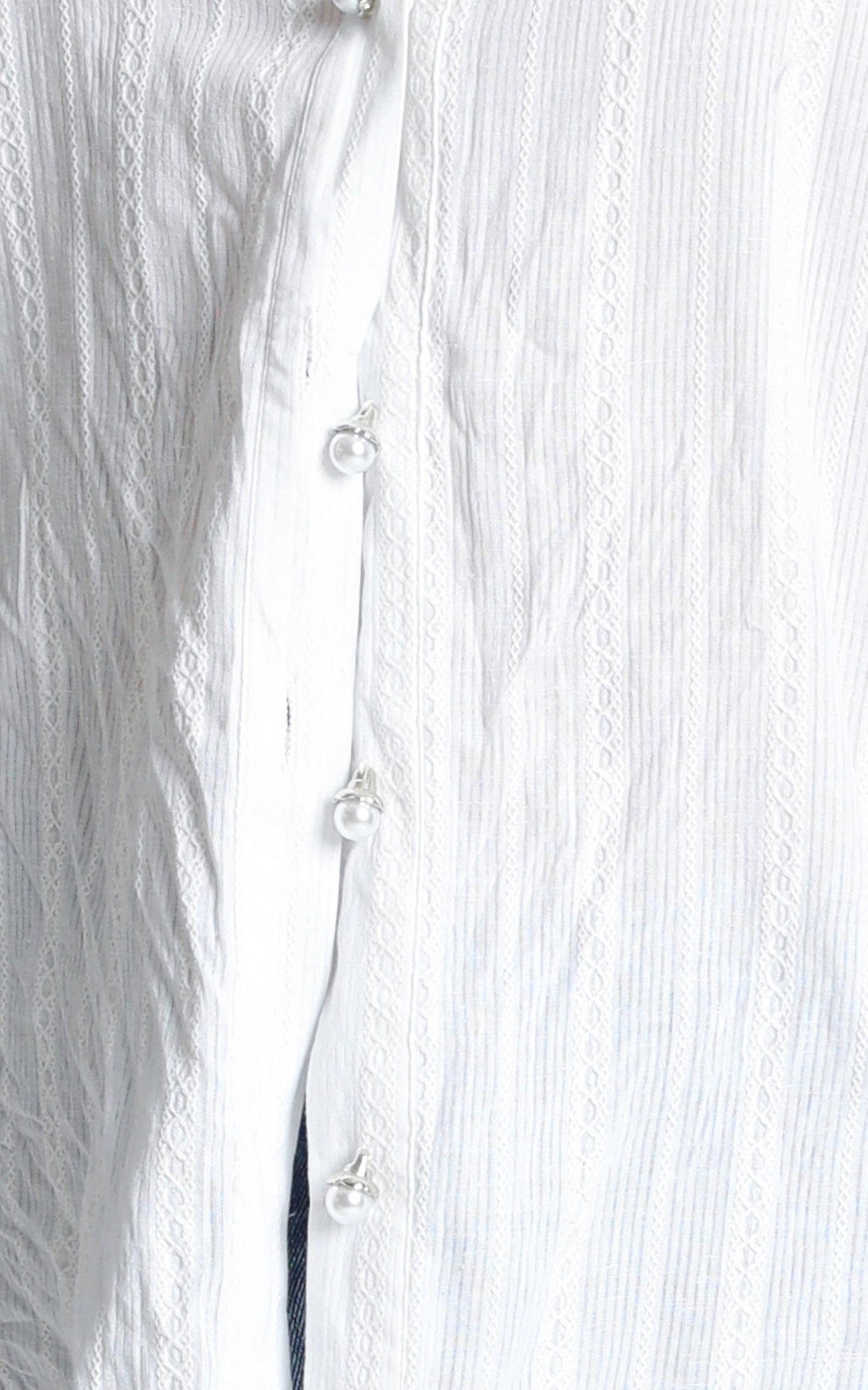 Miss Me Shirt In White