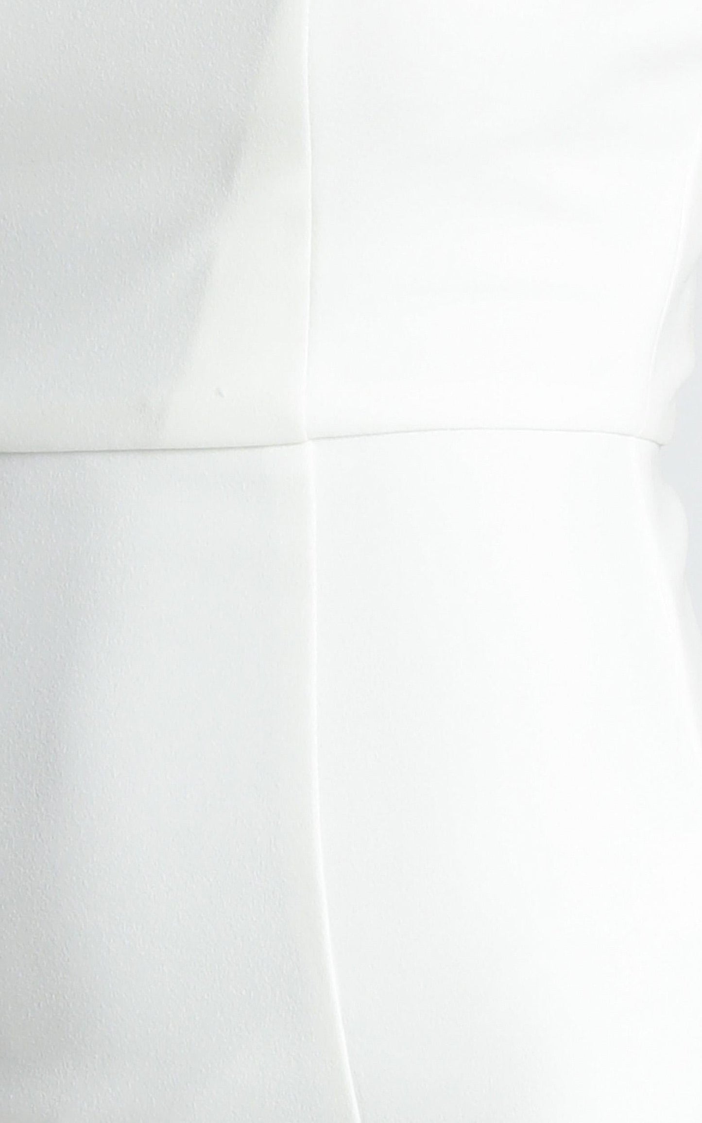Missed The Point Dress In White