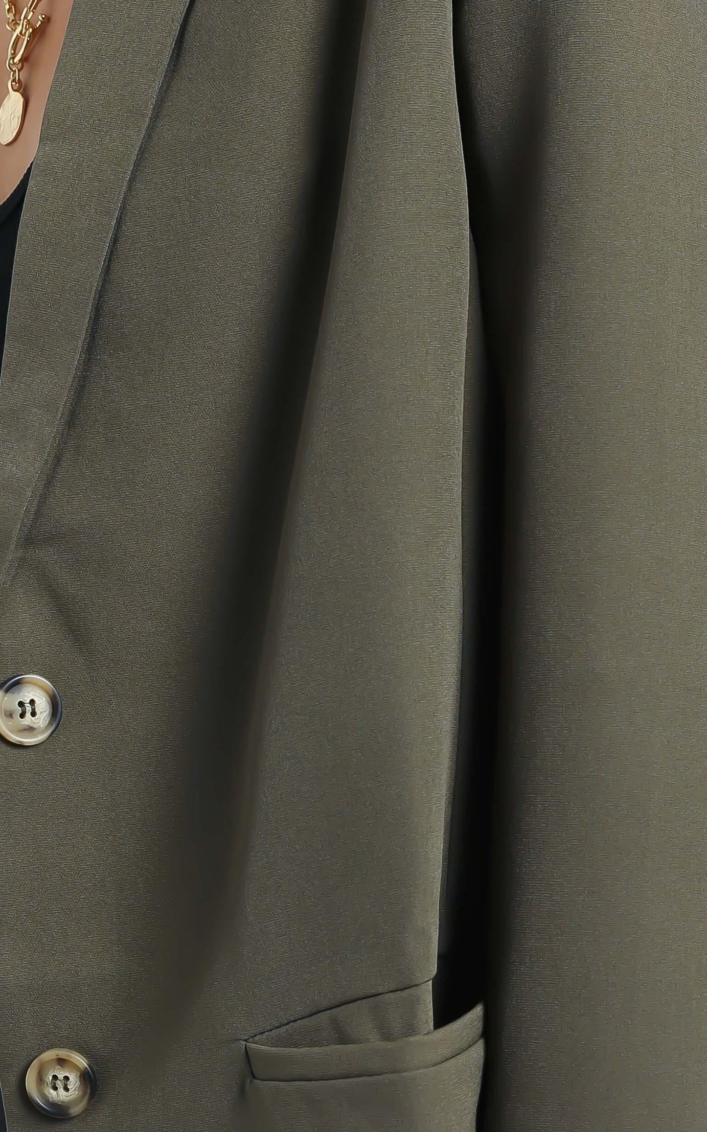 Miss Universe Blazer in Moss
