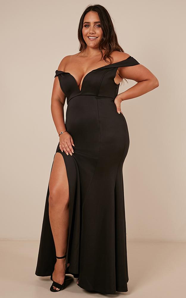 Modern Day Magic Maxi Dress In Black