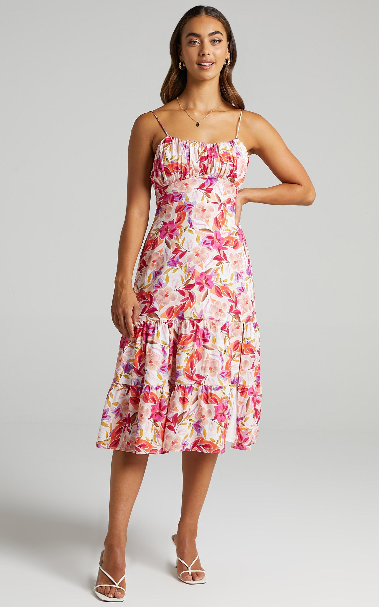 Monaco Dress in Eventful Bloom