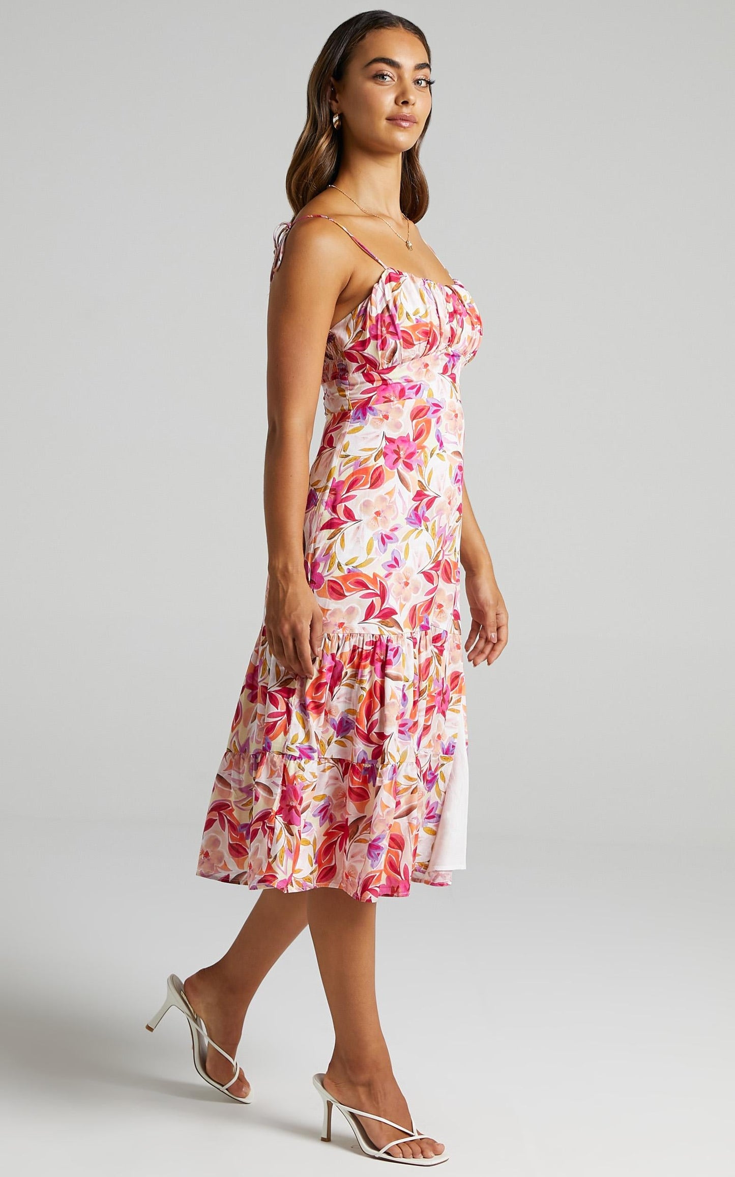 Monaco Dress in Eventful Bloom