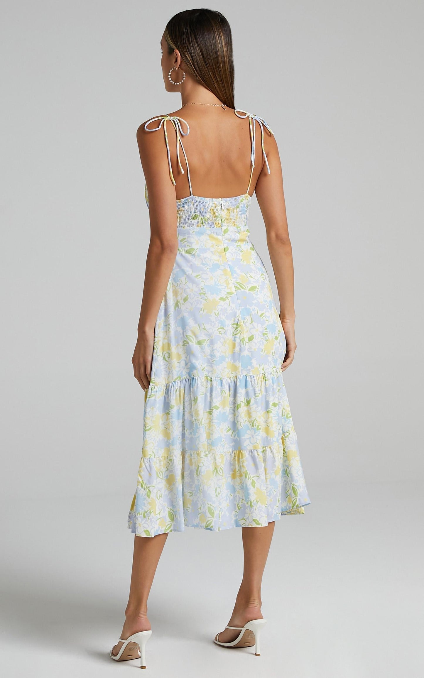 Monaco Dress in Summer Petals