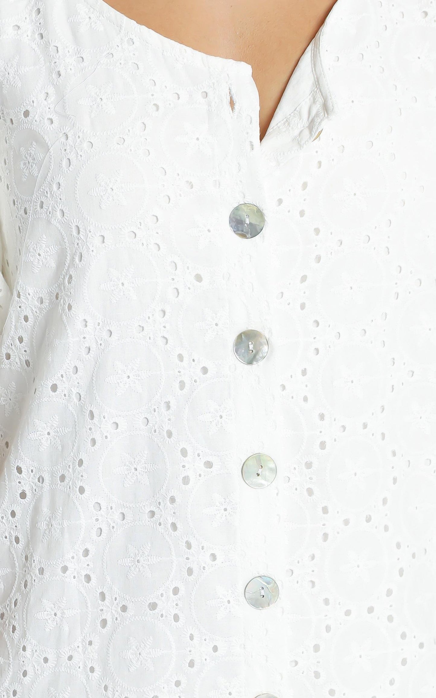 Cailyn Dress in White