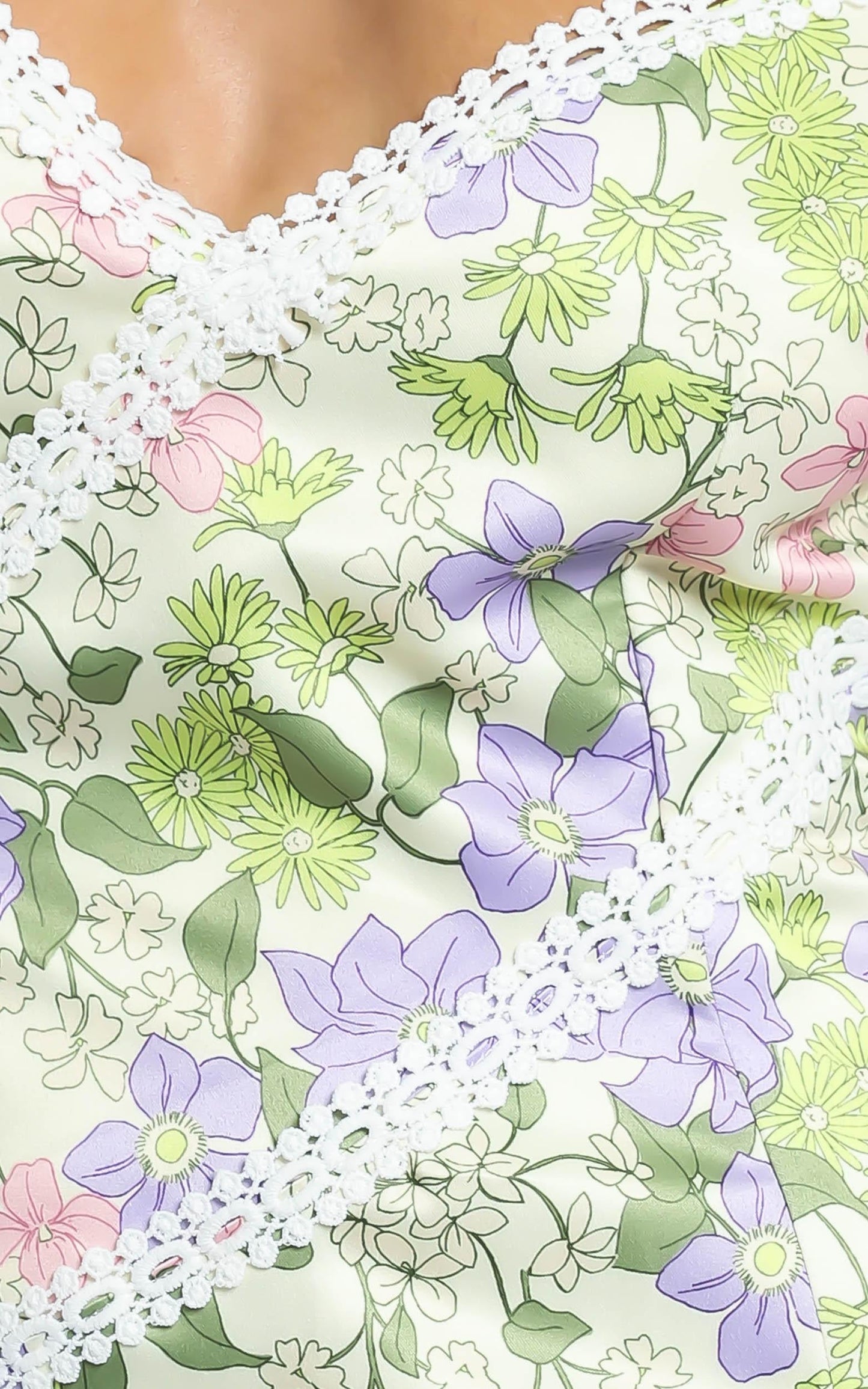 Moonlight Run Dress in Garden Floral