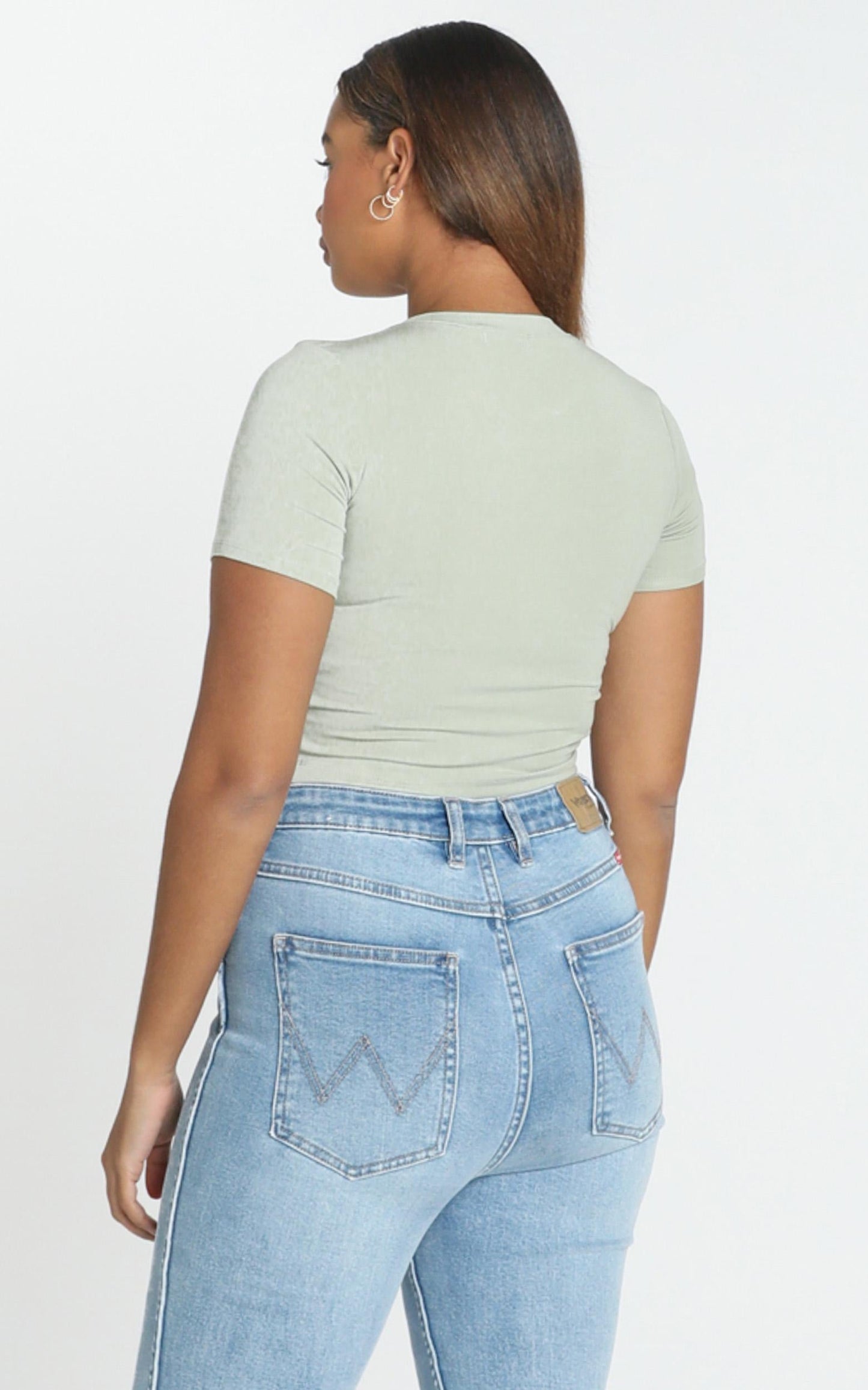 Morgan Top in Sage