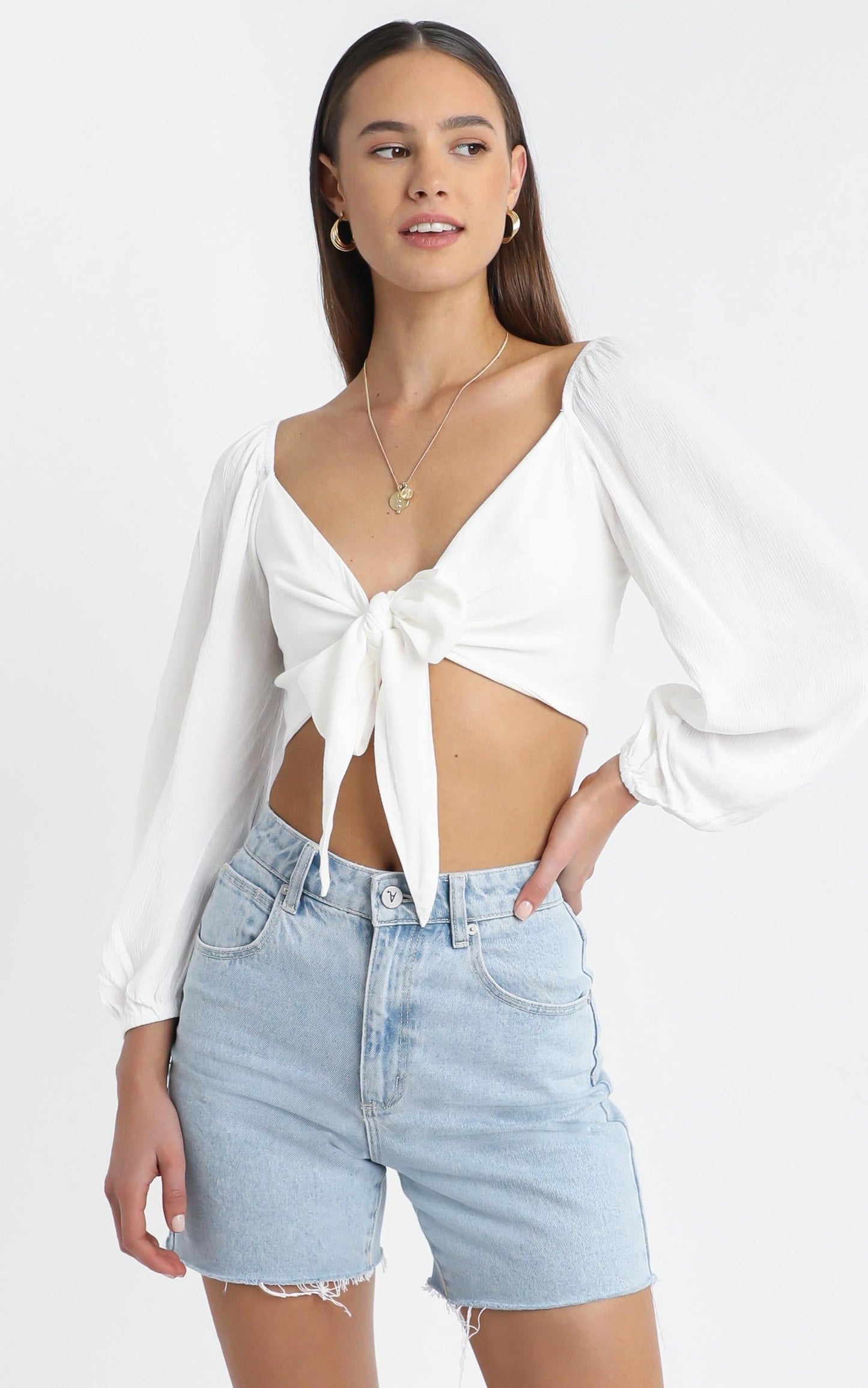 Morgane Top in White