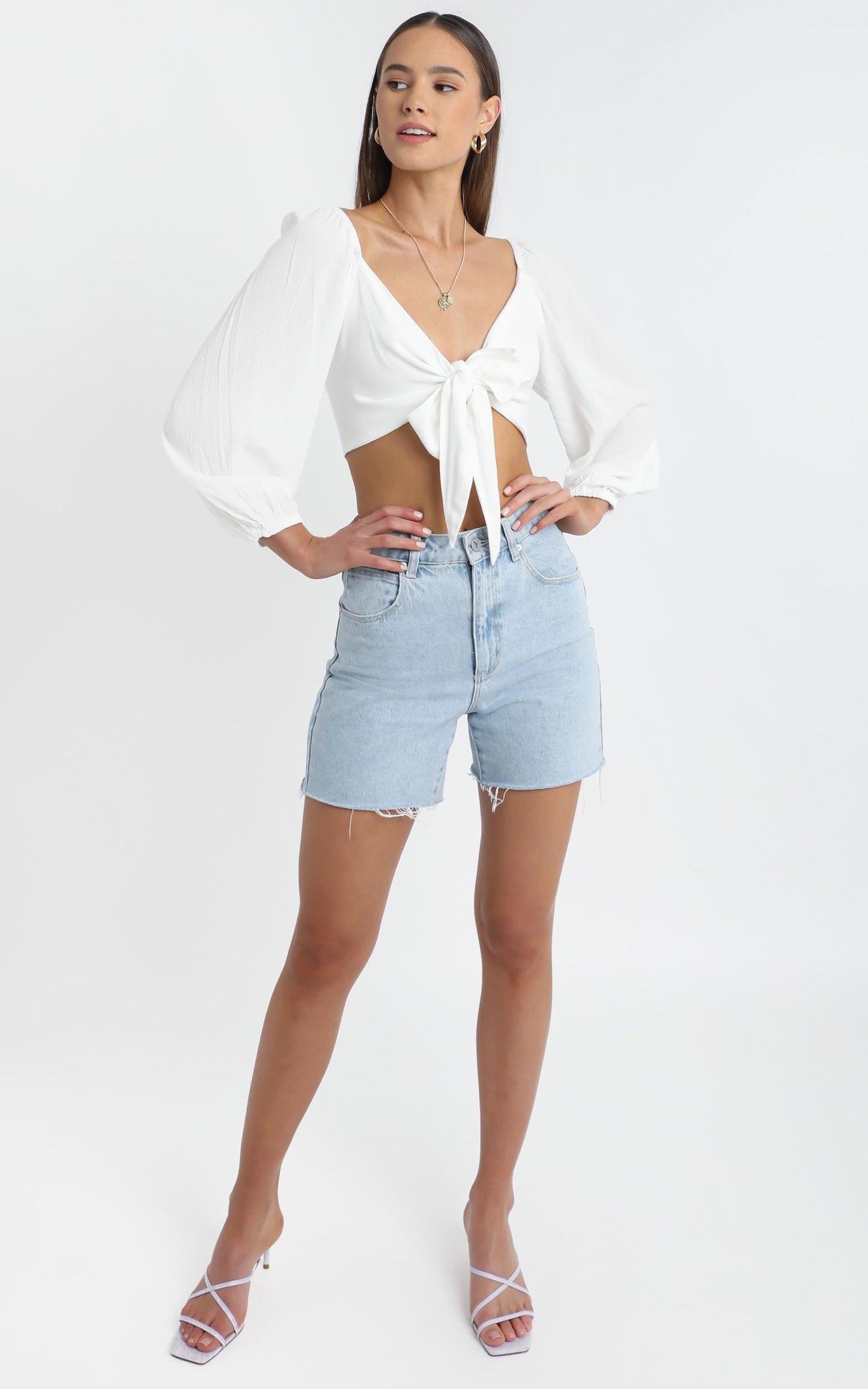 Morgane Top in White