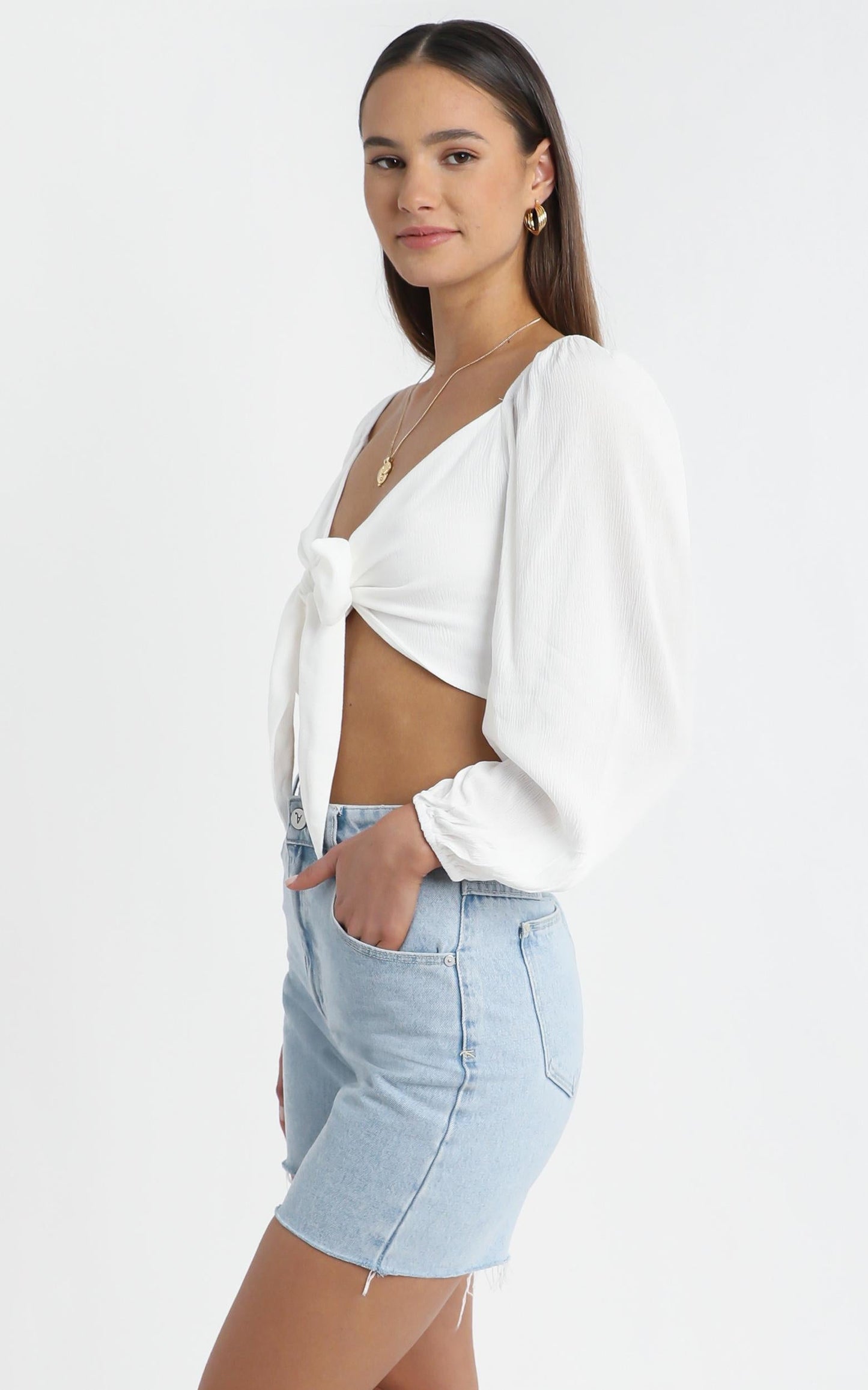 Morgane Top in White