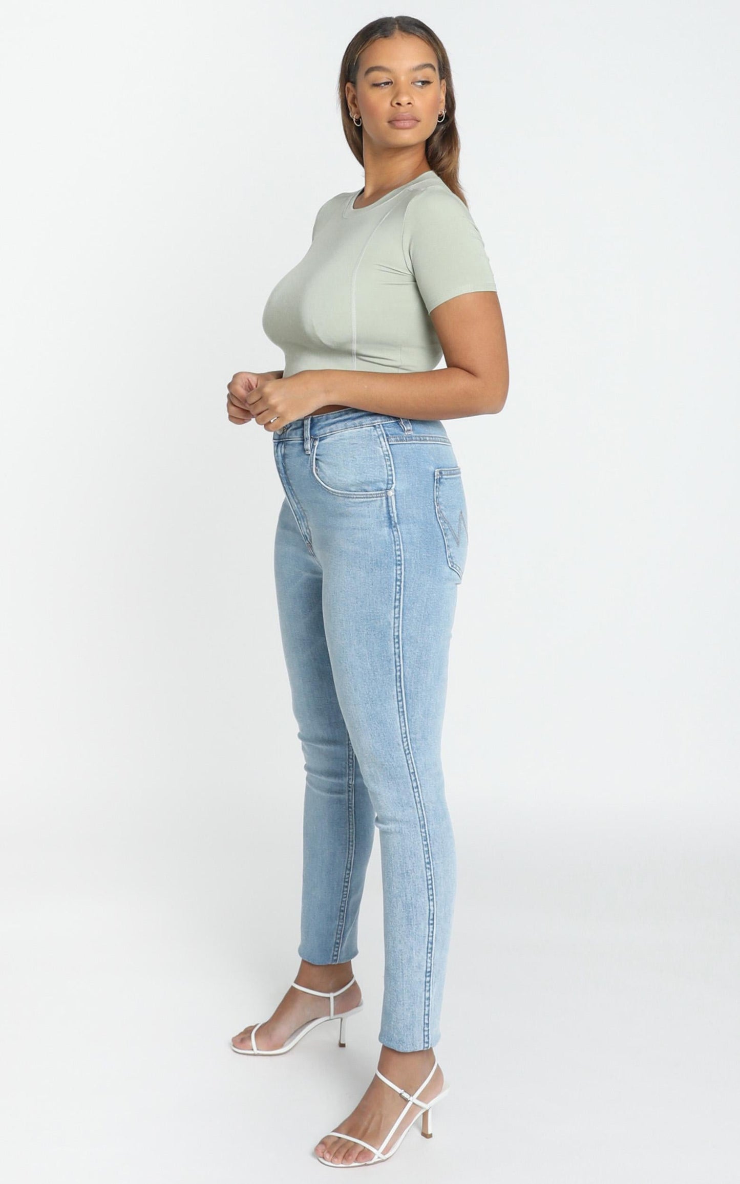 Morgan Top in Sage