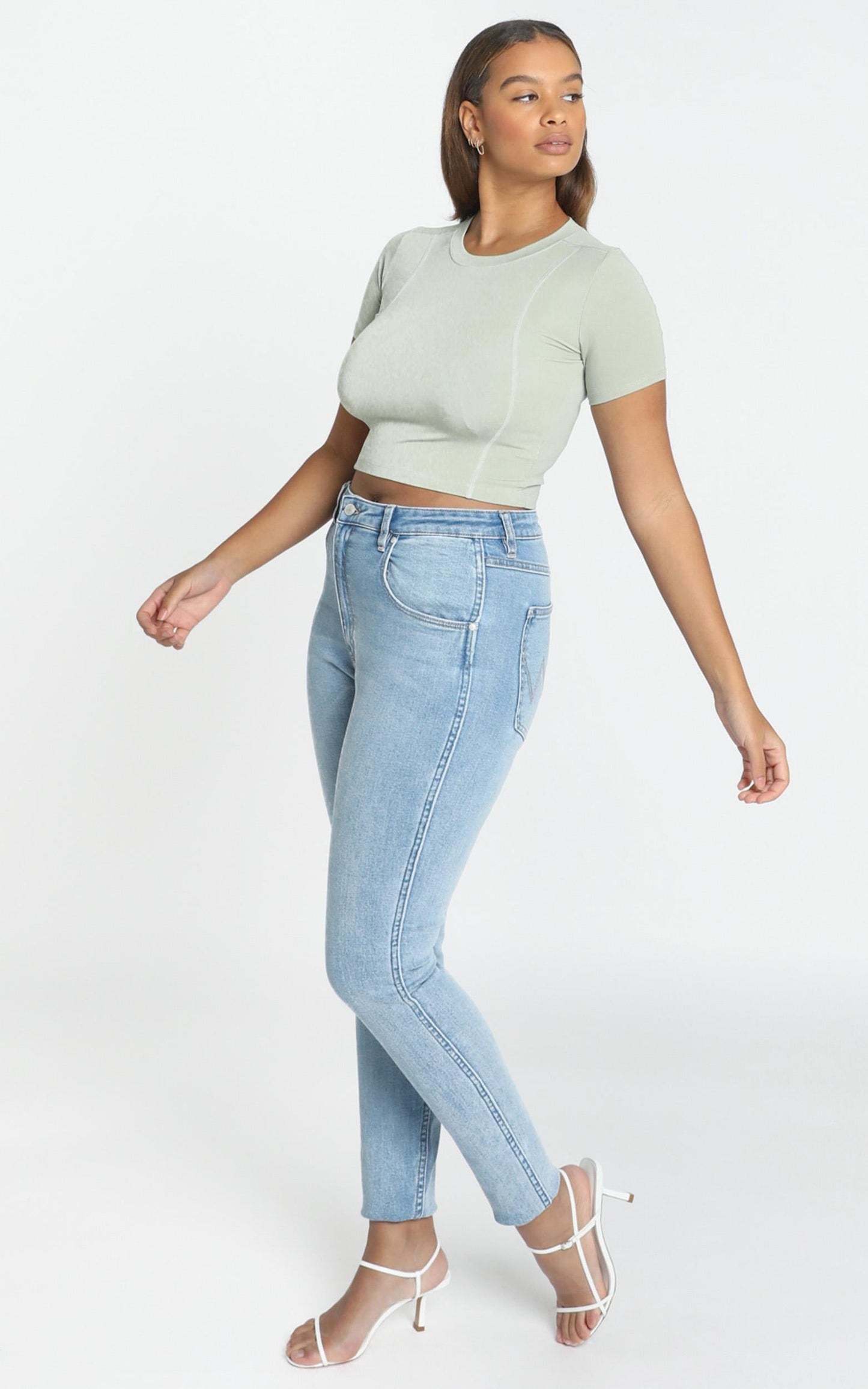 Morgan Top in Sage