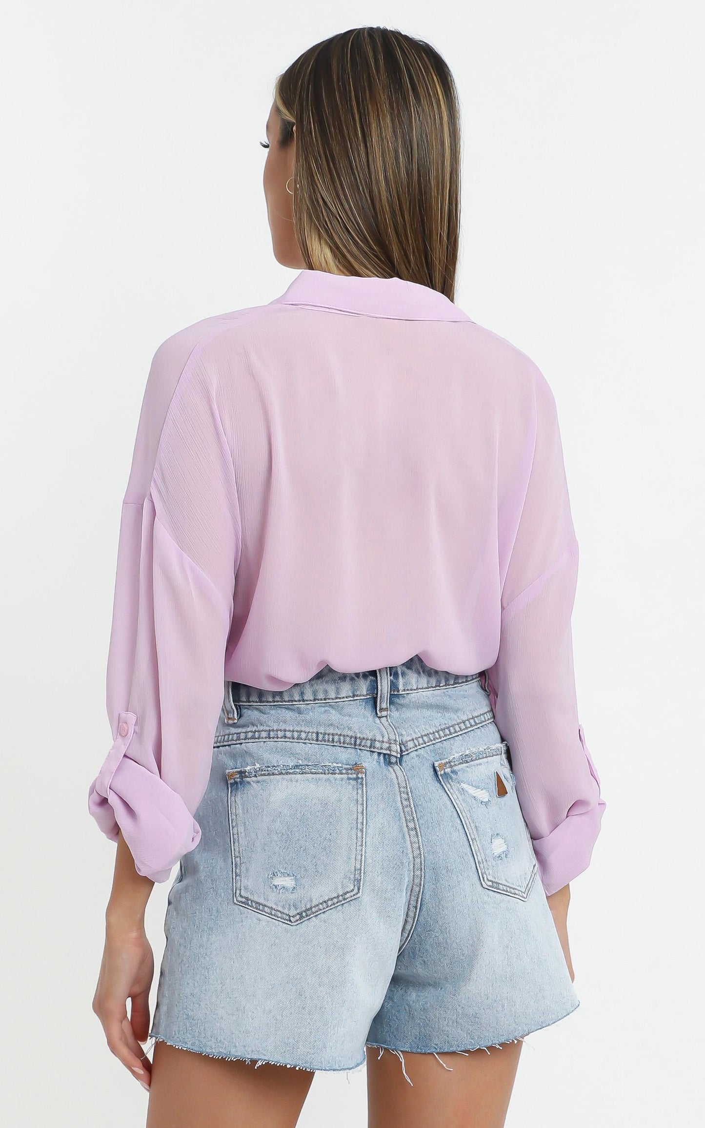 Morning Call Shirt in Lilac