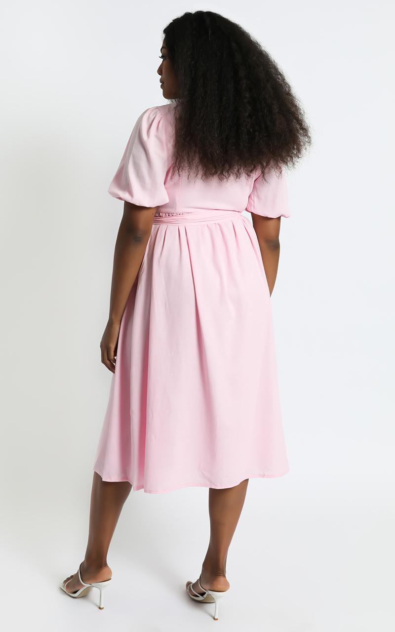 Morgandy Dress in Pink