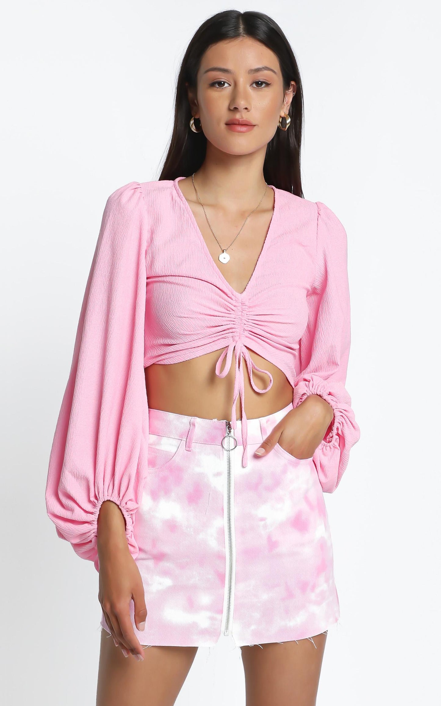 Sasha Top in Pink
