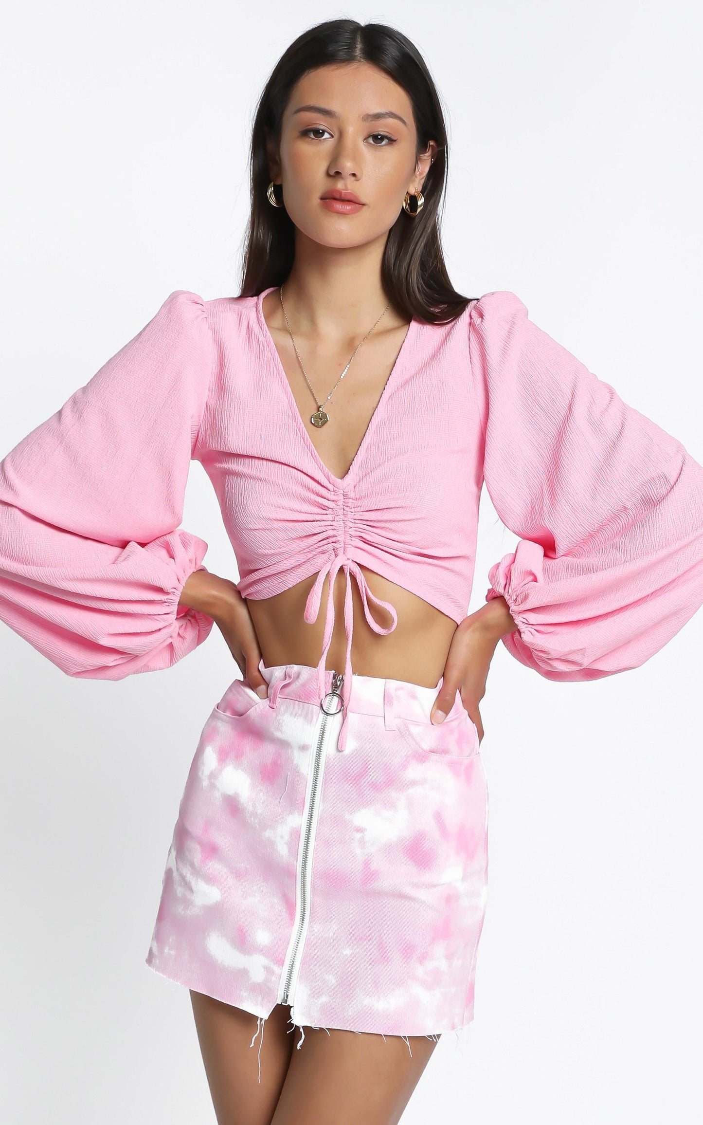 Sasha Top in Pink