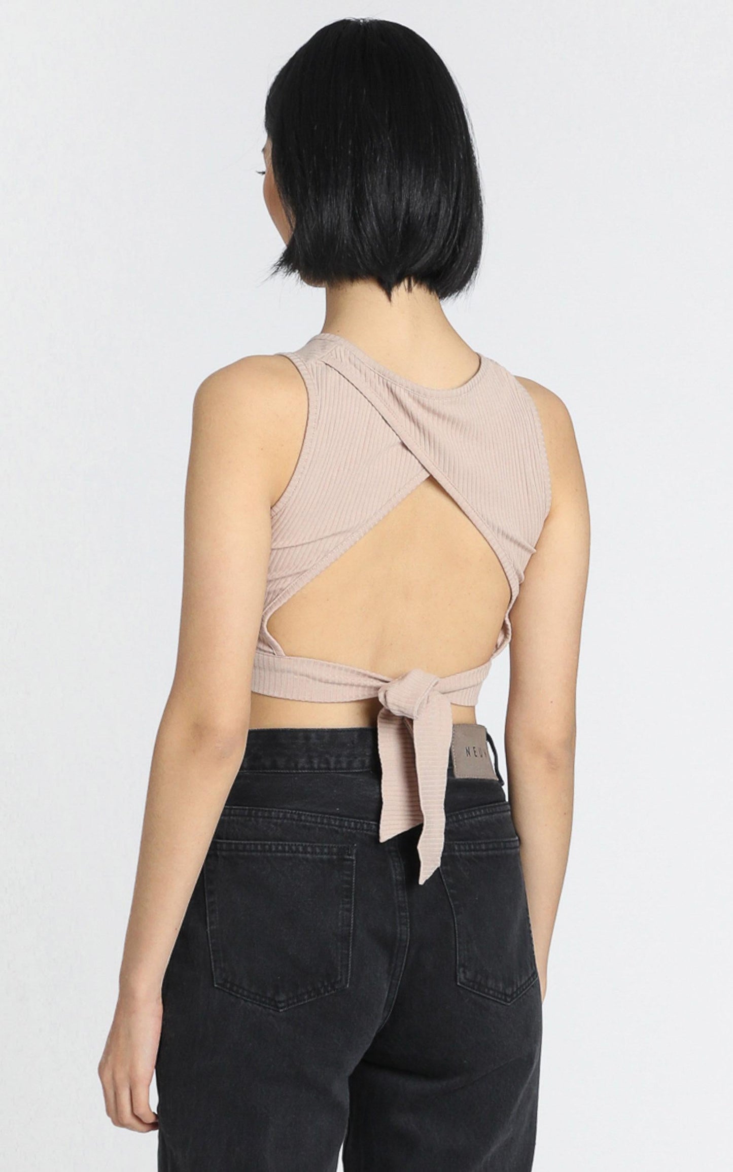 Nolan Tank in Tan